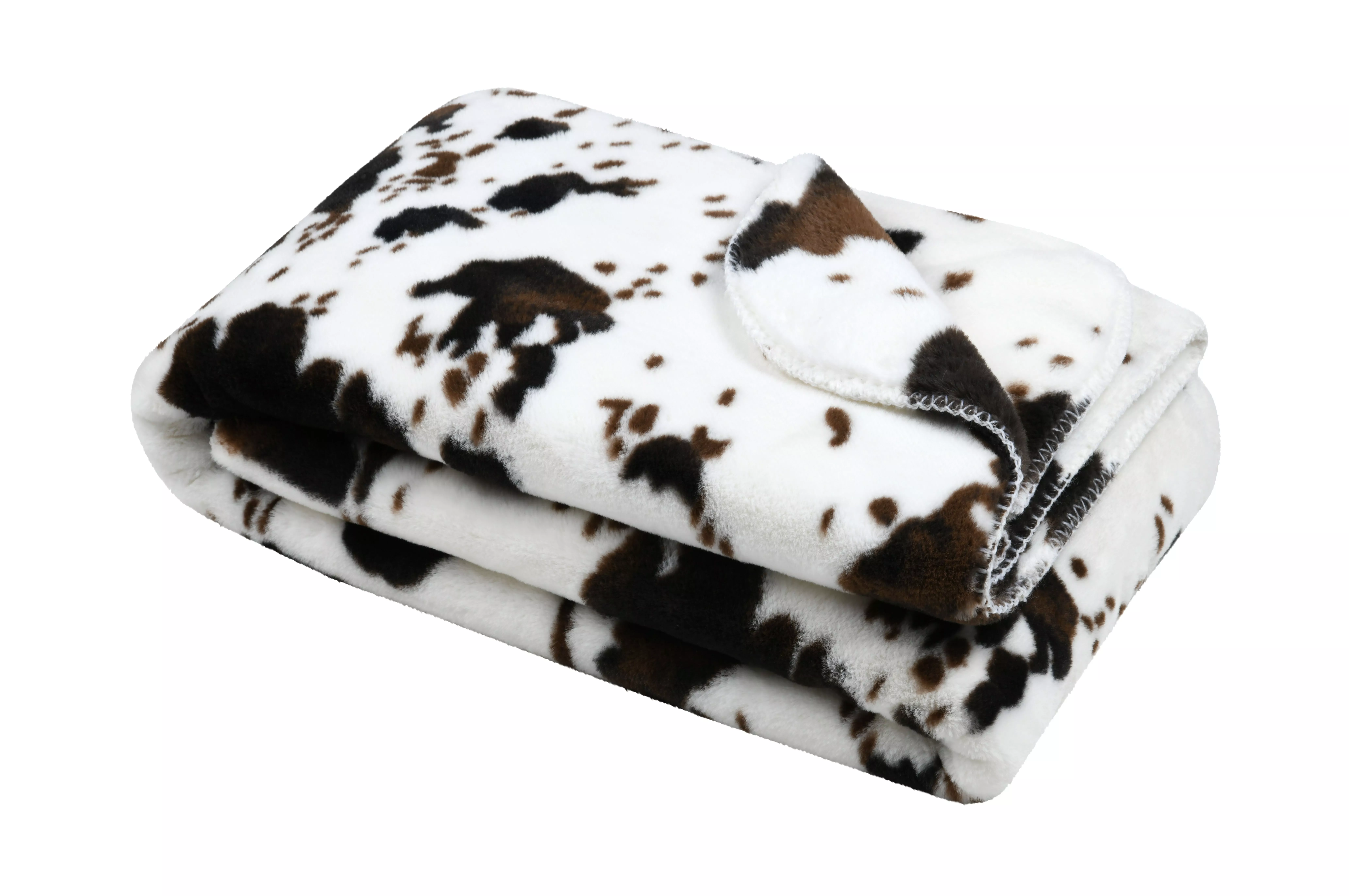 Kuscheldecke Kuhfelloptik HOMETEX