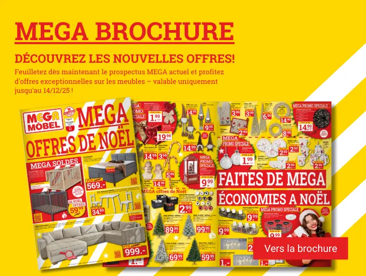 Notre brochure actuelle ! Parcourez-la dès maintenant et faites des économies