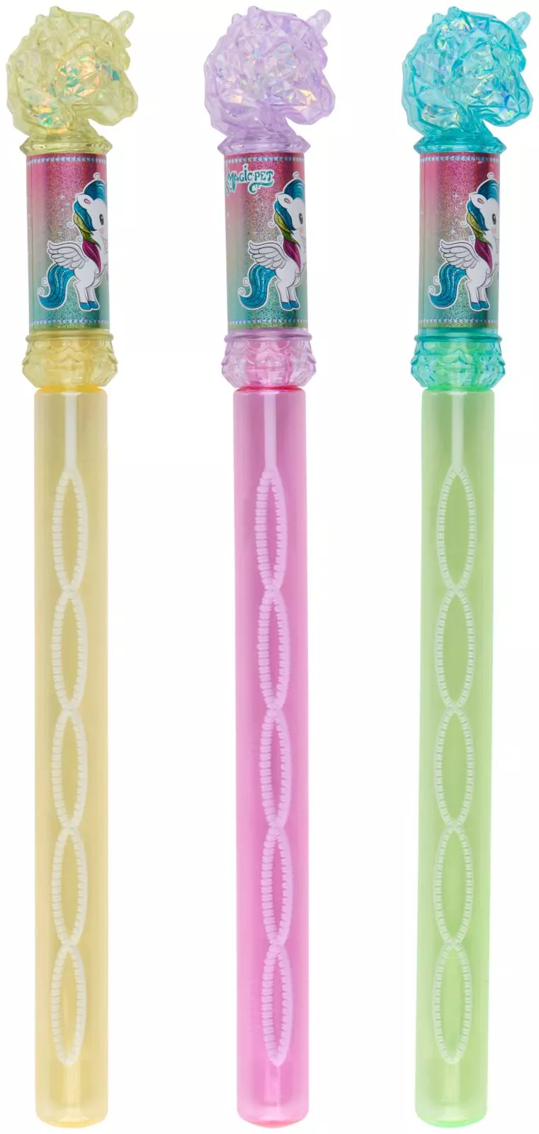 Seifenblasenstab Glitzer Einhorn BUBBLES
