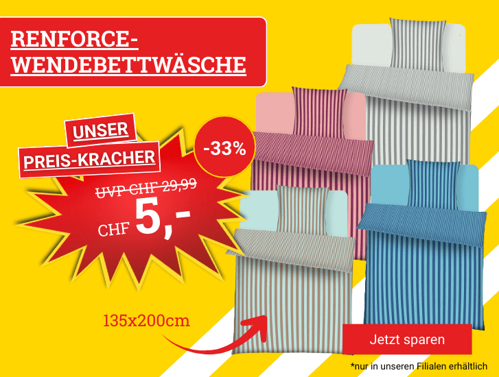 MEGA Preiskracher! Wendebettwäsche