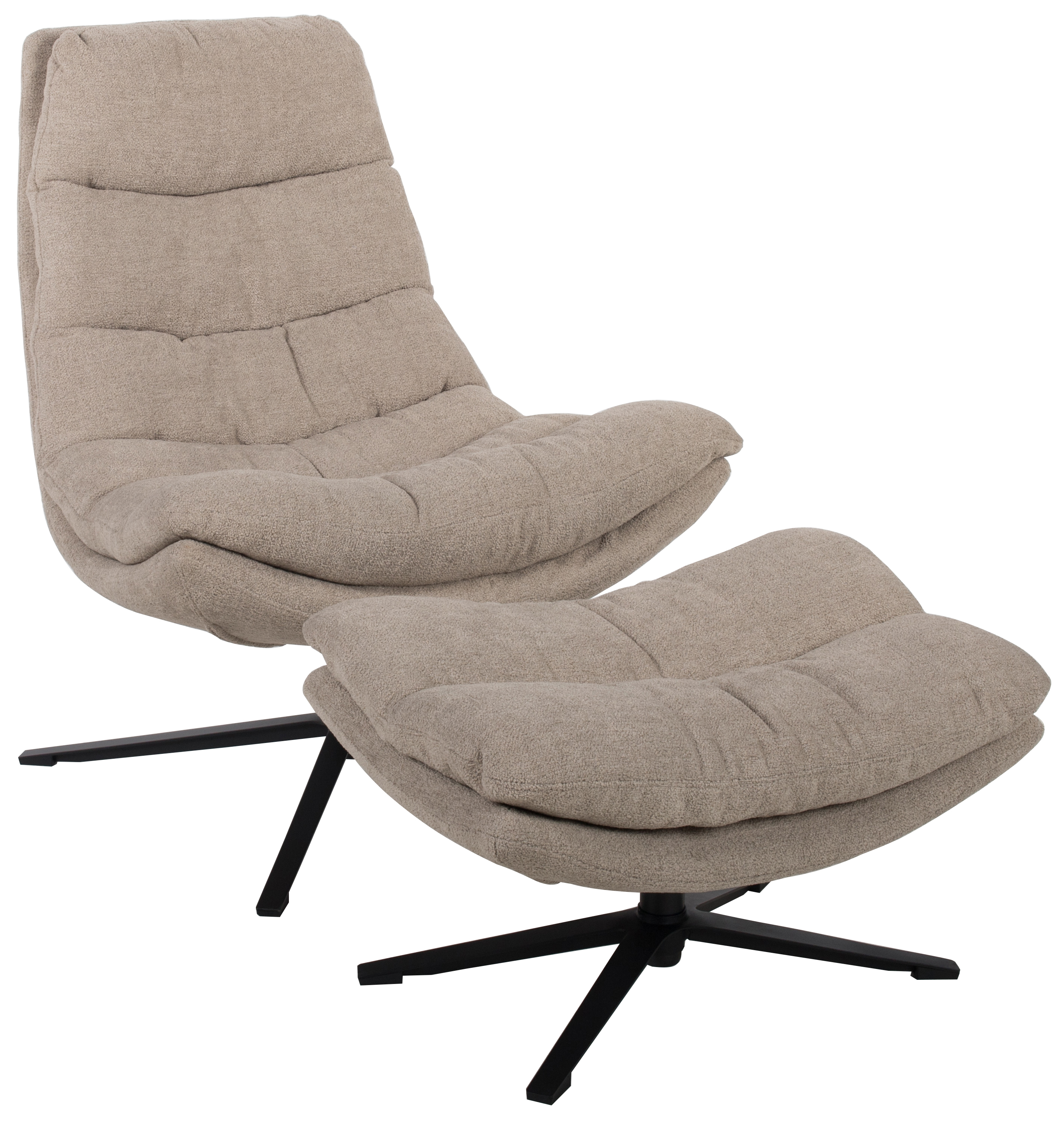 Relaxsessel mit Hocker PORTO