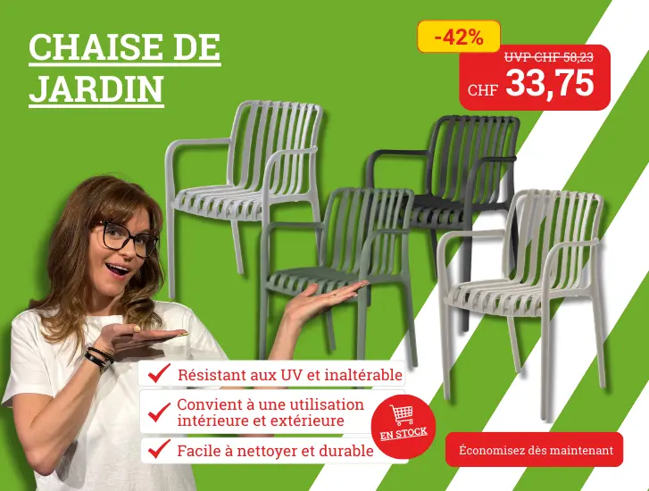 Chaise de jardin PIXA - Découvrez-la ici>