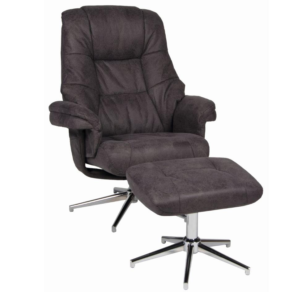 Relax Chair mit Hocker BURNABY