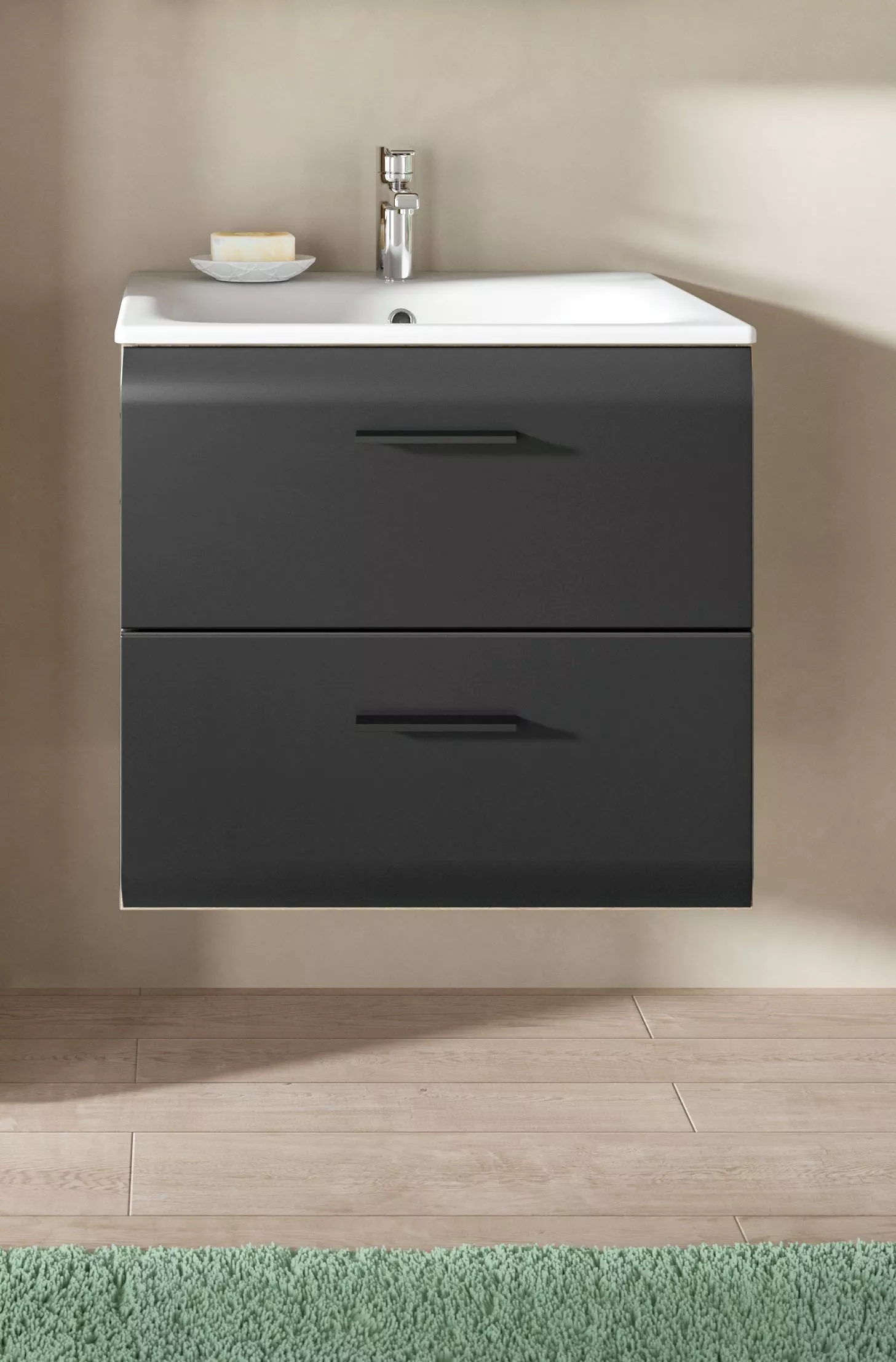 Waschbeckenunterschrank mit Waschbecken BONGA