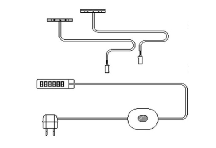 LED-Clips im 2er-Set BELLA 1100-782-00