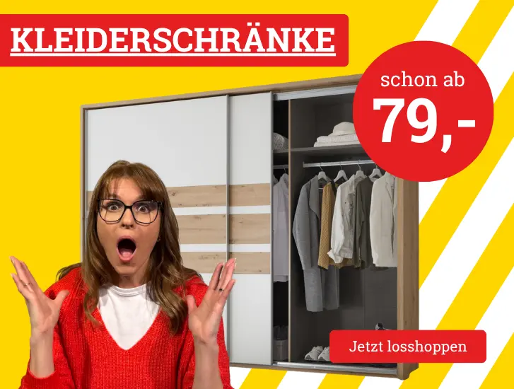 Kleiderschränke zu MEGA Preisen - hier entdecken und sparen>