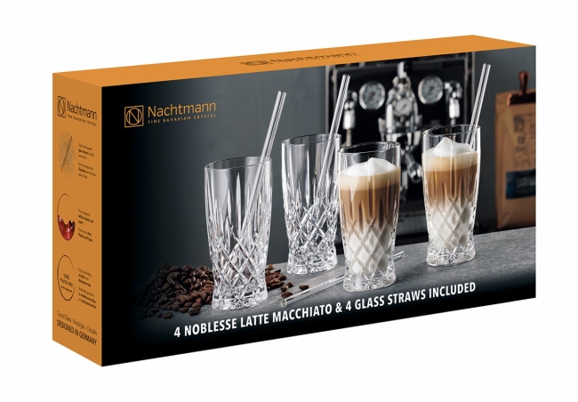 Set Latte Macchiato 8 pièces NOBLESSE