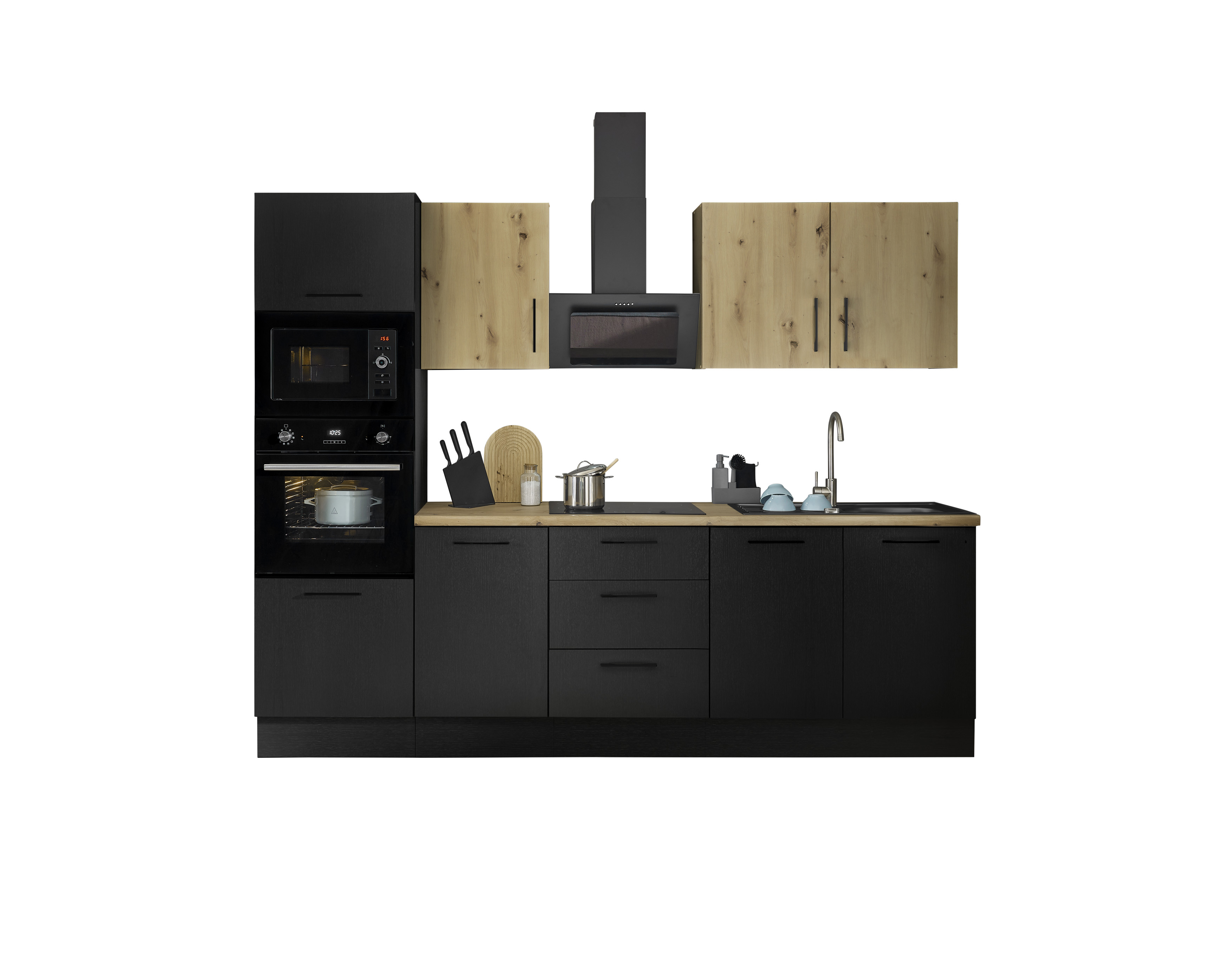 Bloc cuisine avec électroménager CORNWALL (bloc cuisine-four-micro-ondes) VI Bloc cuisine avec électroménager CORNWALL (bloc cuisine-four-micro-ondes) VI