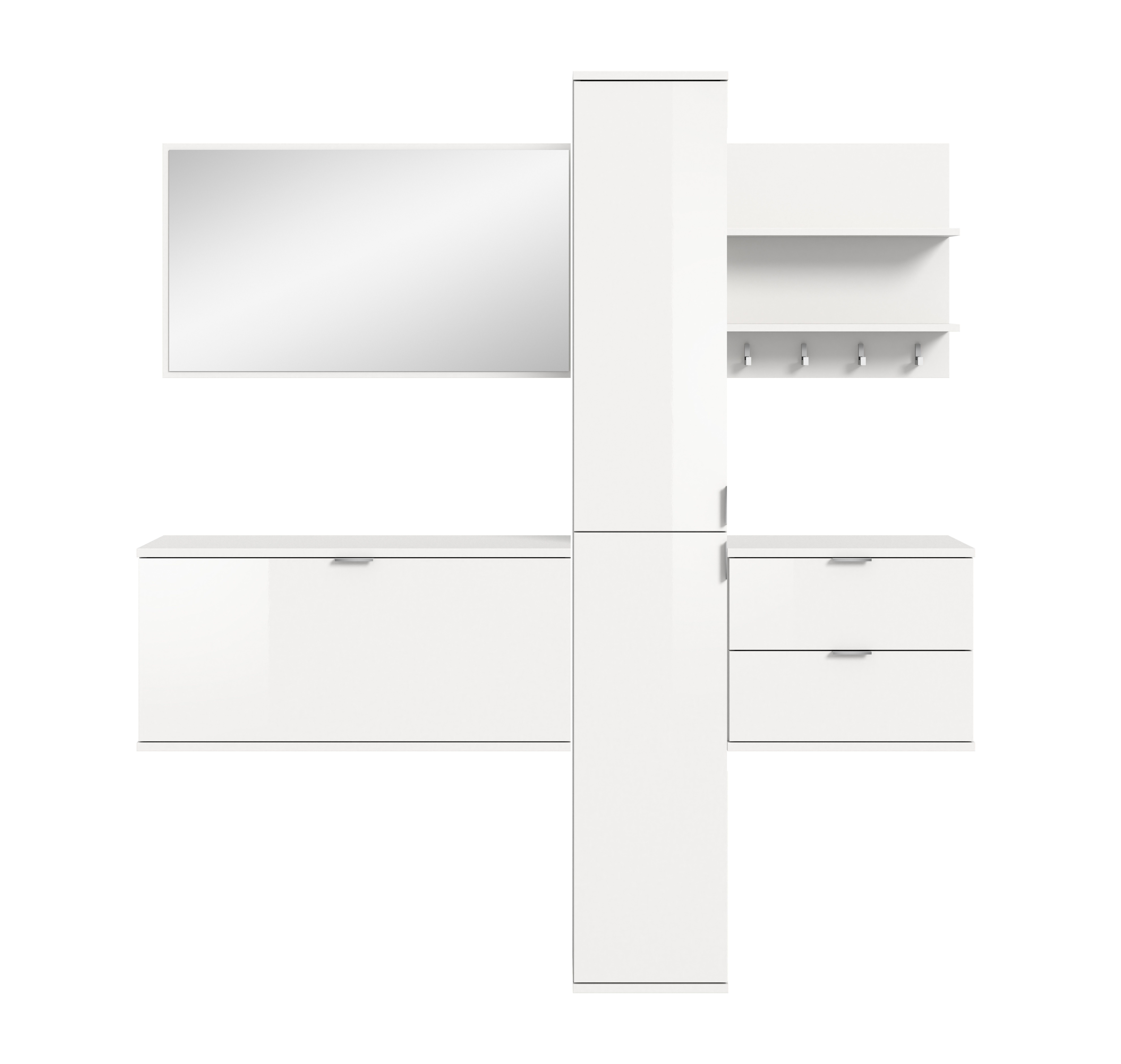 Vestiaire combiné 5 éléments BODITE Vestiaire combiné 5 éléments BODITE