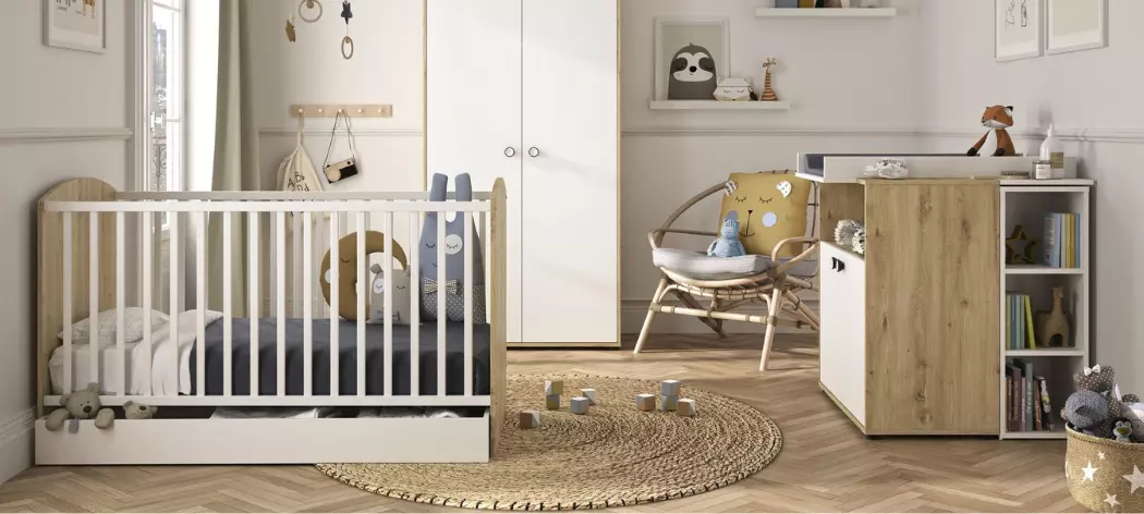 Lit de bébé 6 éléments ARTHUR