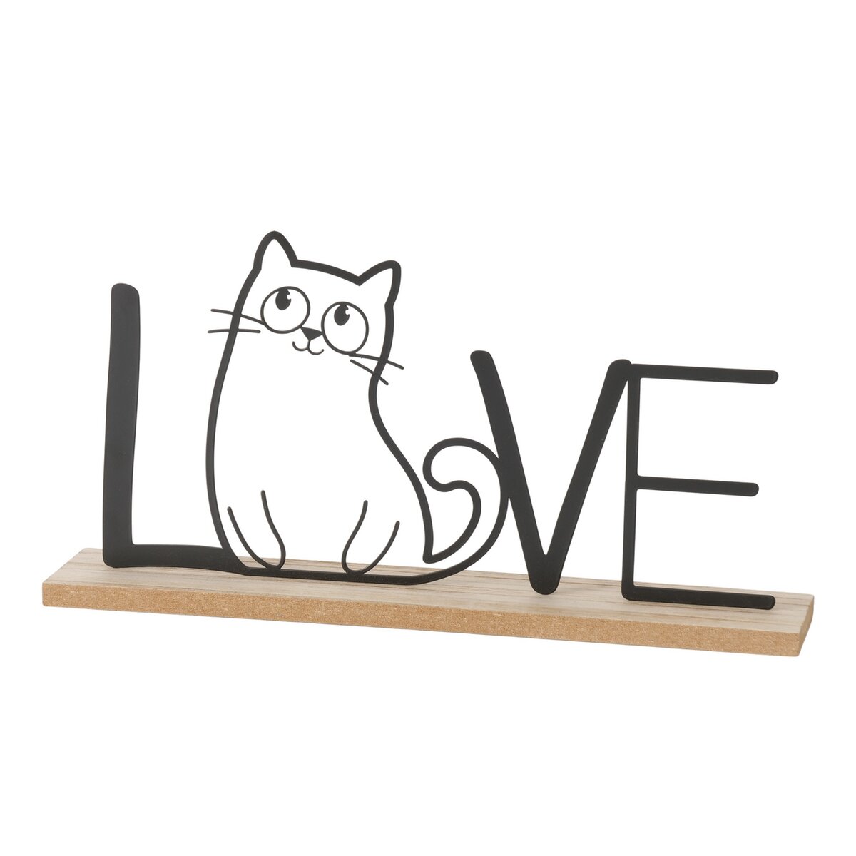 Schriftzug Love KATZE MOLIE