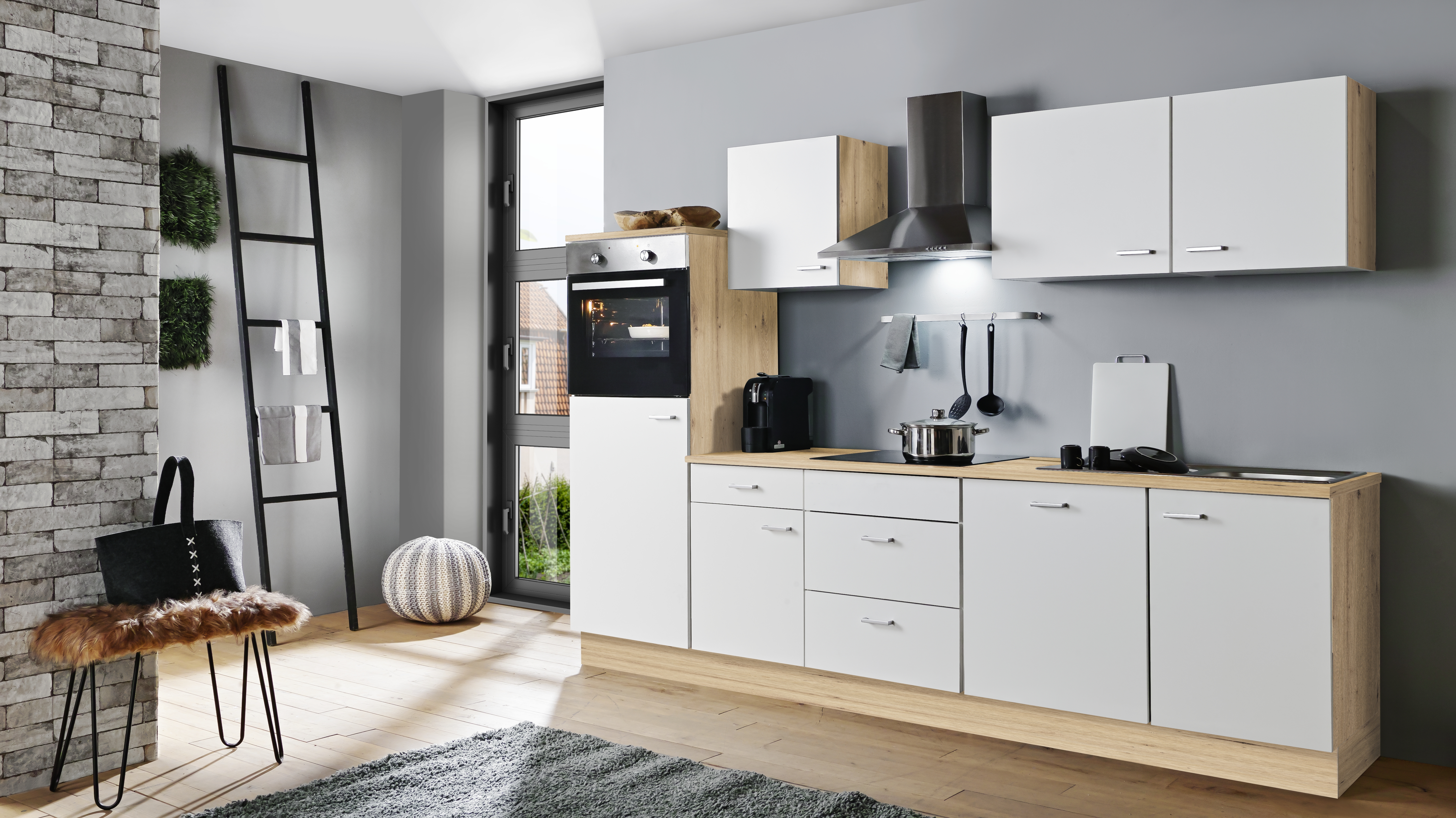 Bloc cuisine avec électroménager KARLSBURG Bloc cuisine avec électroménager KARLSBURG