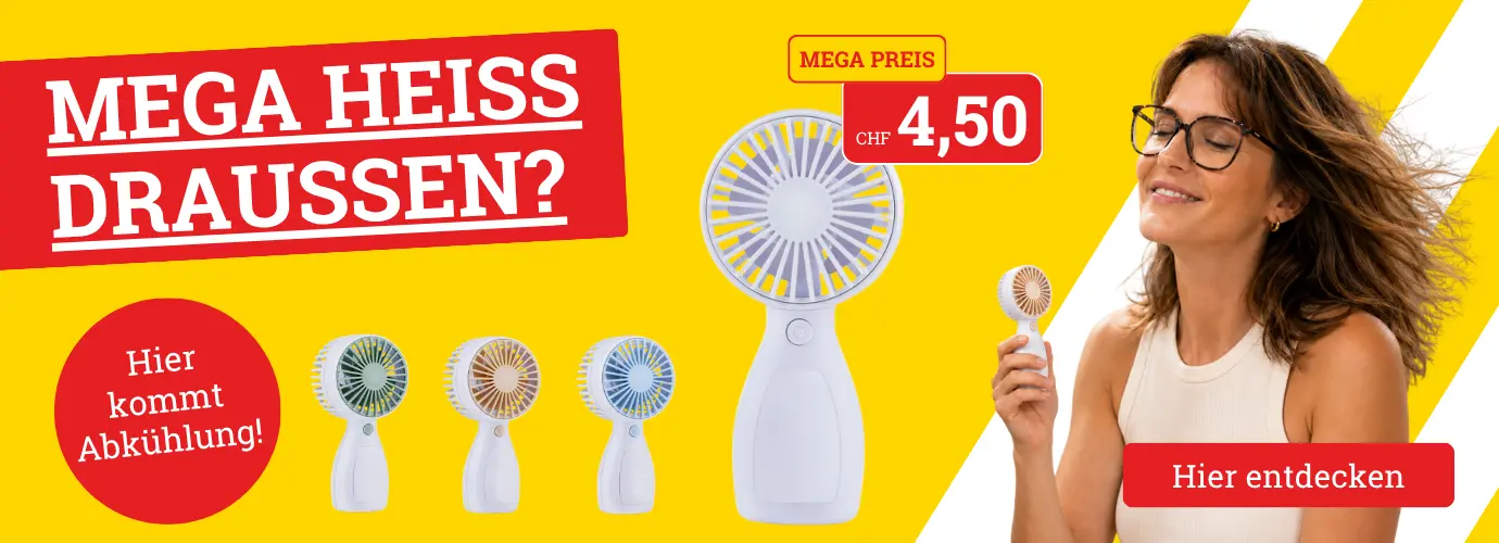 MEGA sparen! Mini Ventilator AIR