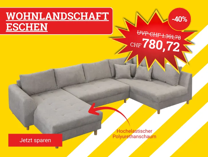 MEGA sparen! Wohnwand ESCHEN -> hier shoppen