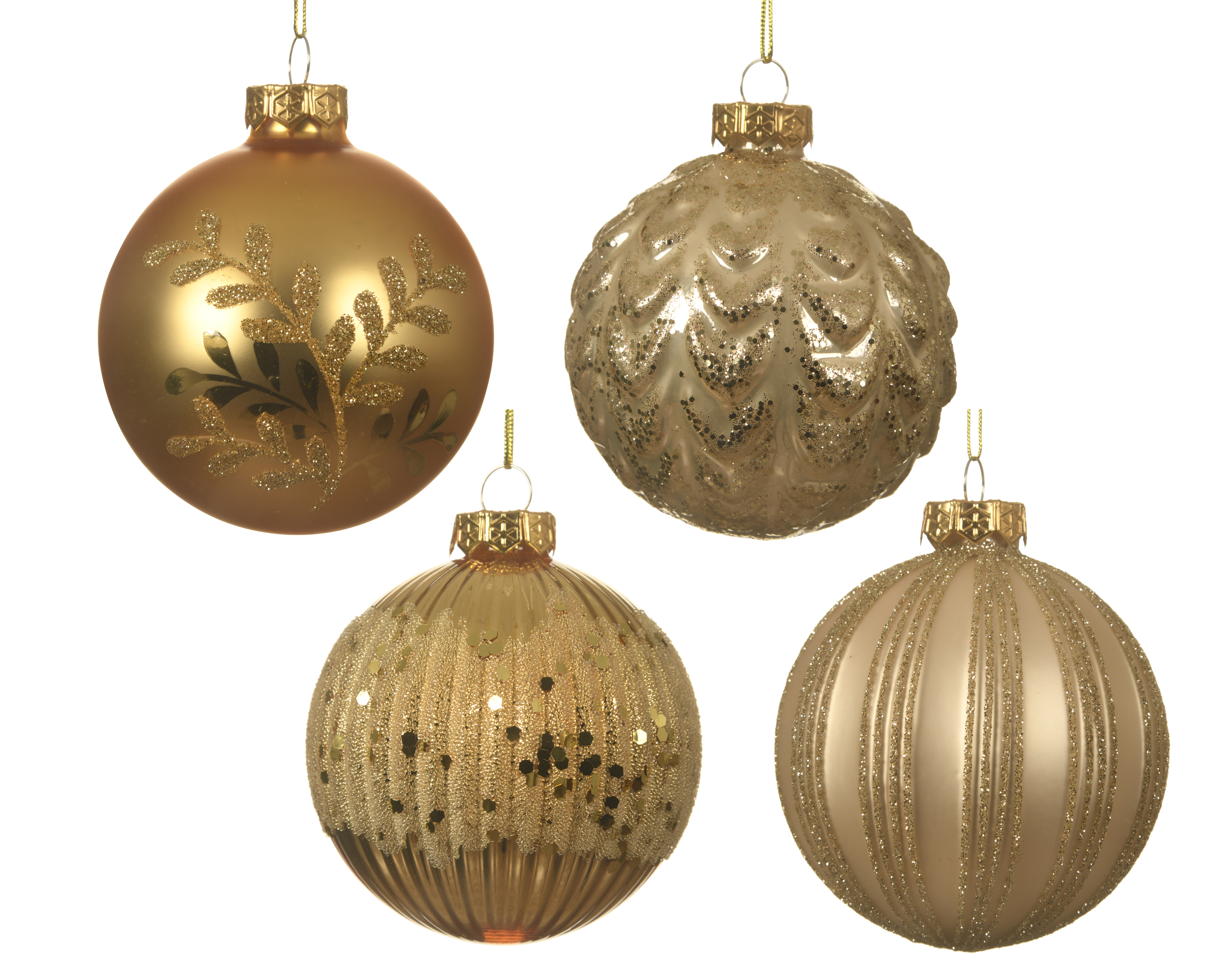 Boule en verre 8cm ORNAMENT