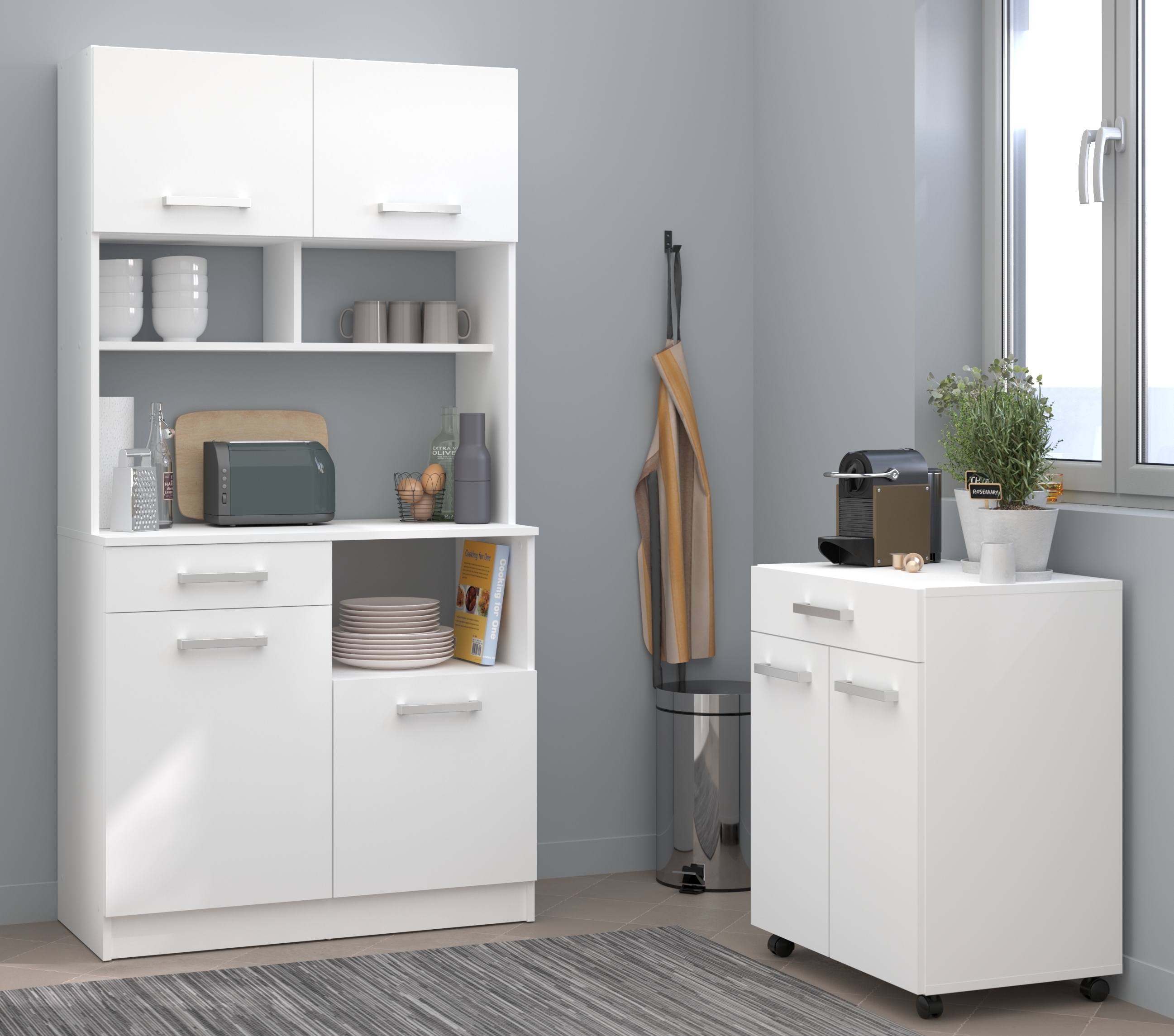 Ensemble avec buffet de cuisine MINNEAPOLIS 2 Ensemble avec buffet de cuisine MINNEAPOLIS 2