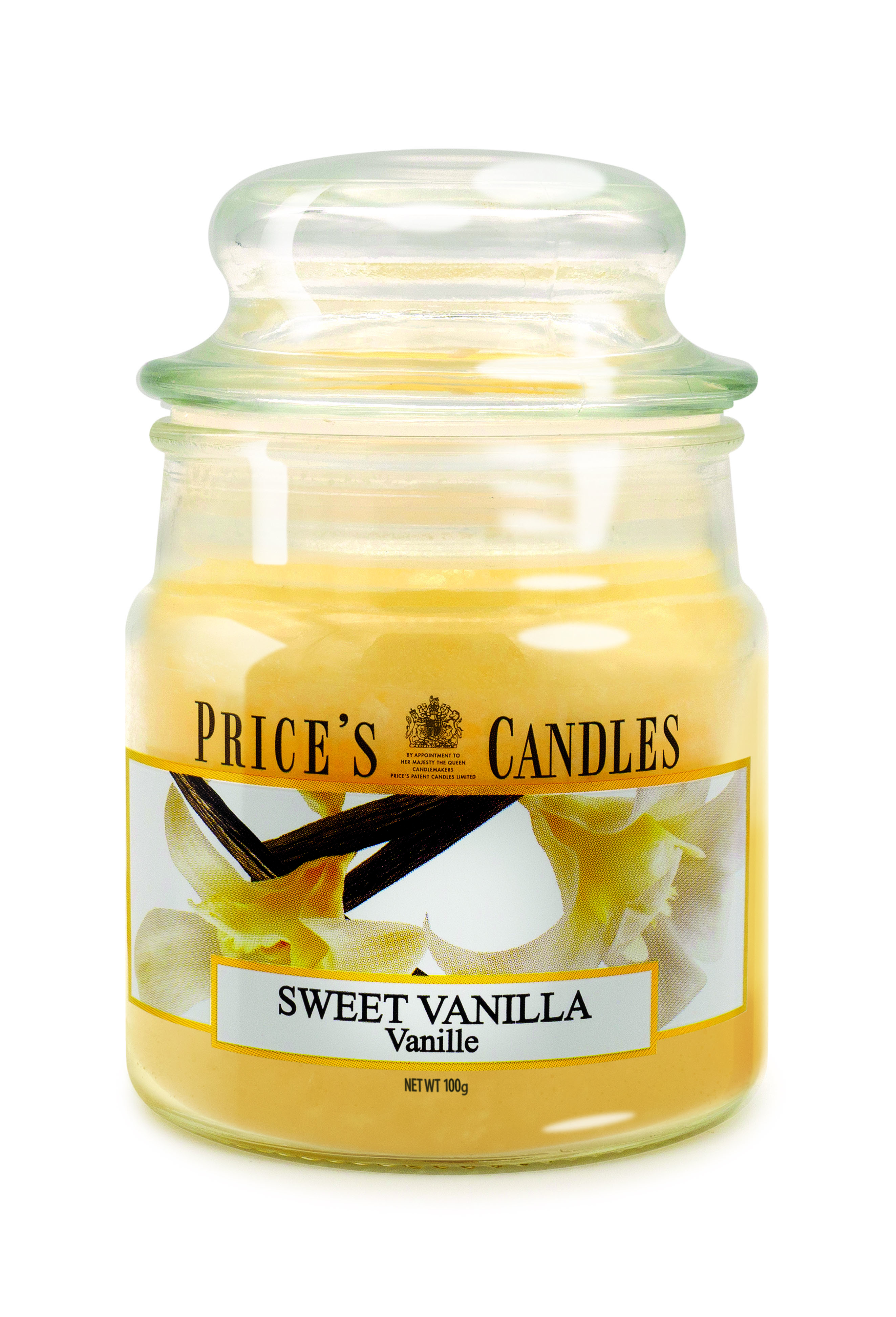 Duftkerze im Bonbonglas Sweet Vanilla PRICES Duftkerze im Bonbonglas Sweet Vanilla PRICES