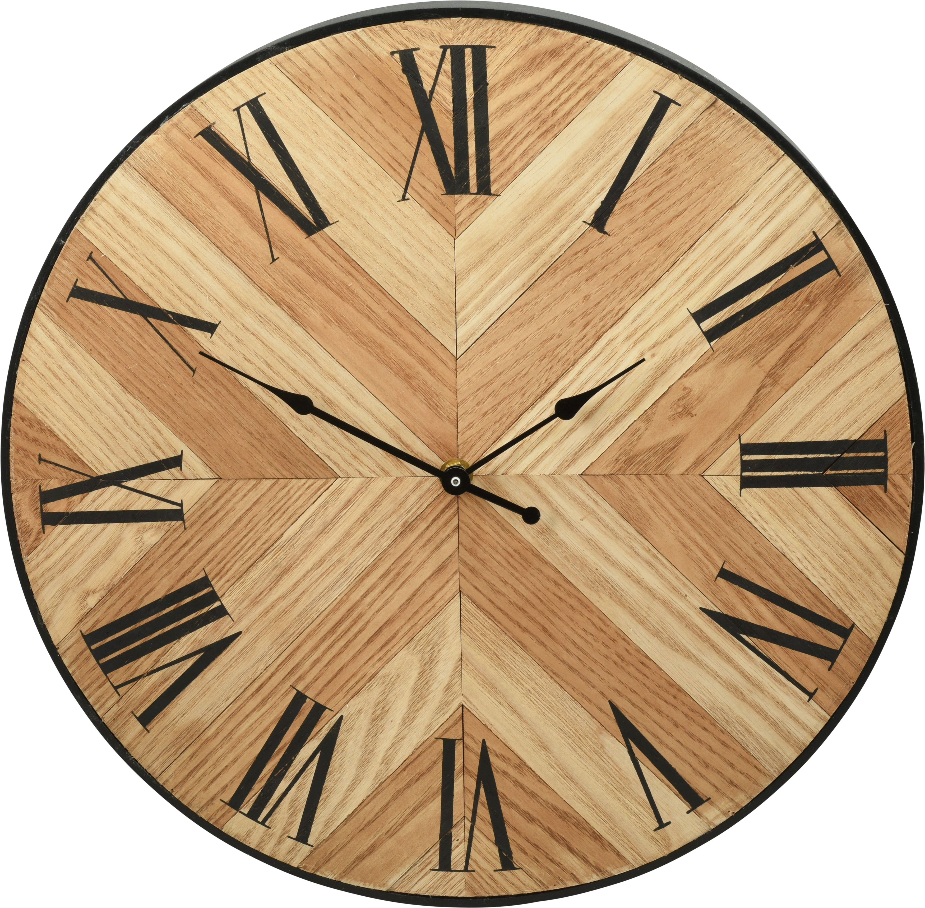 Horloge murale aspect bois EH Horloge murale aspect bois EH