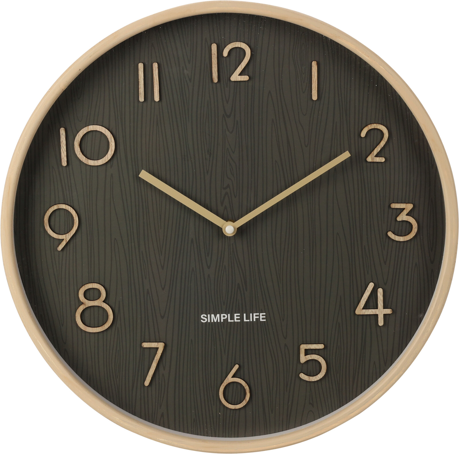 Horloge murale aspect bois EH Horloge murale aspect bois EH