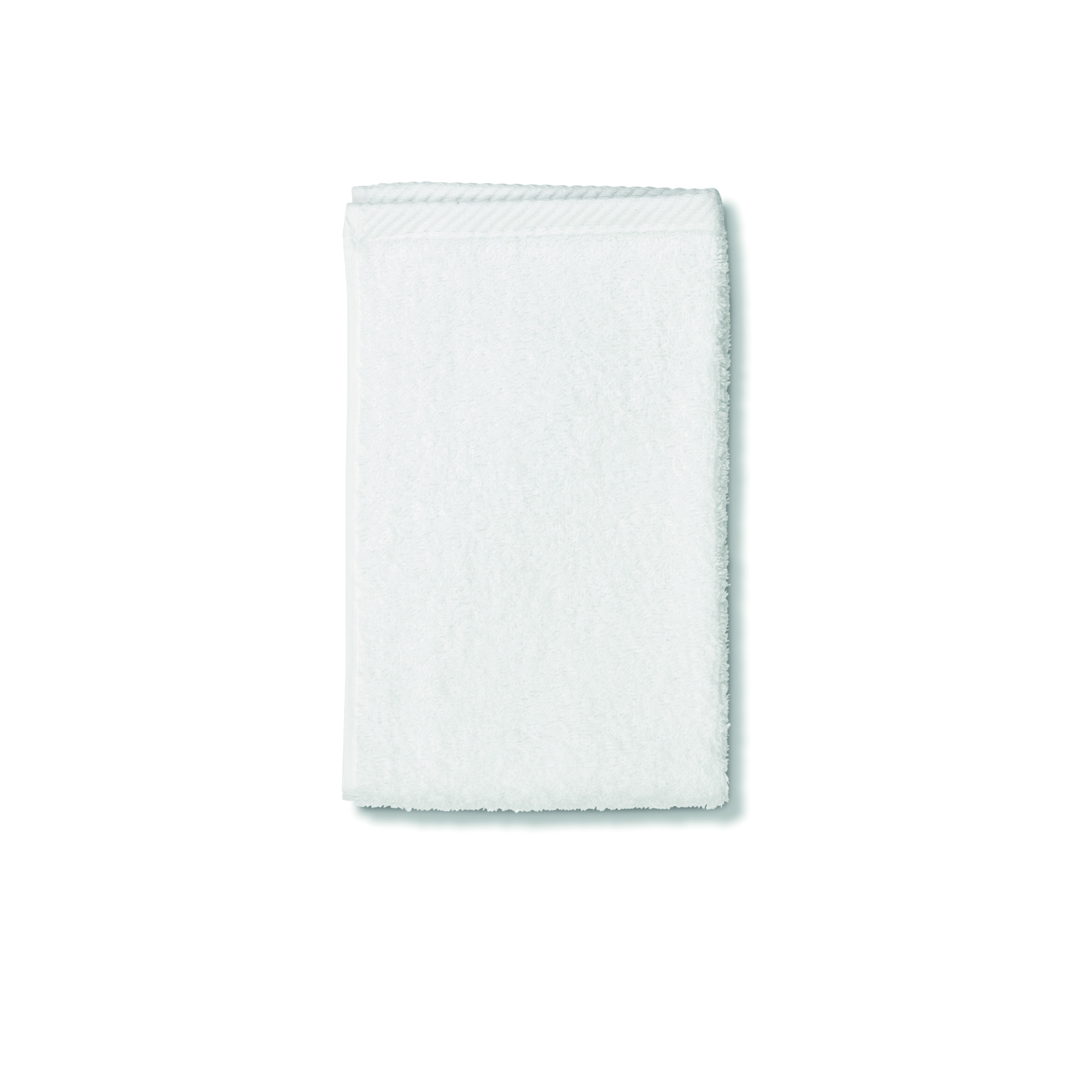 Serviette invité blanc neige LADESSA