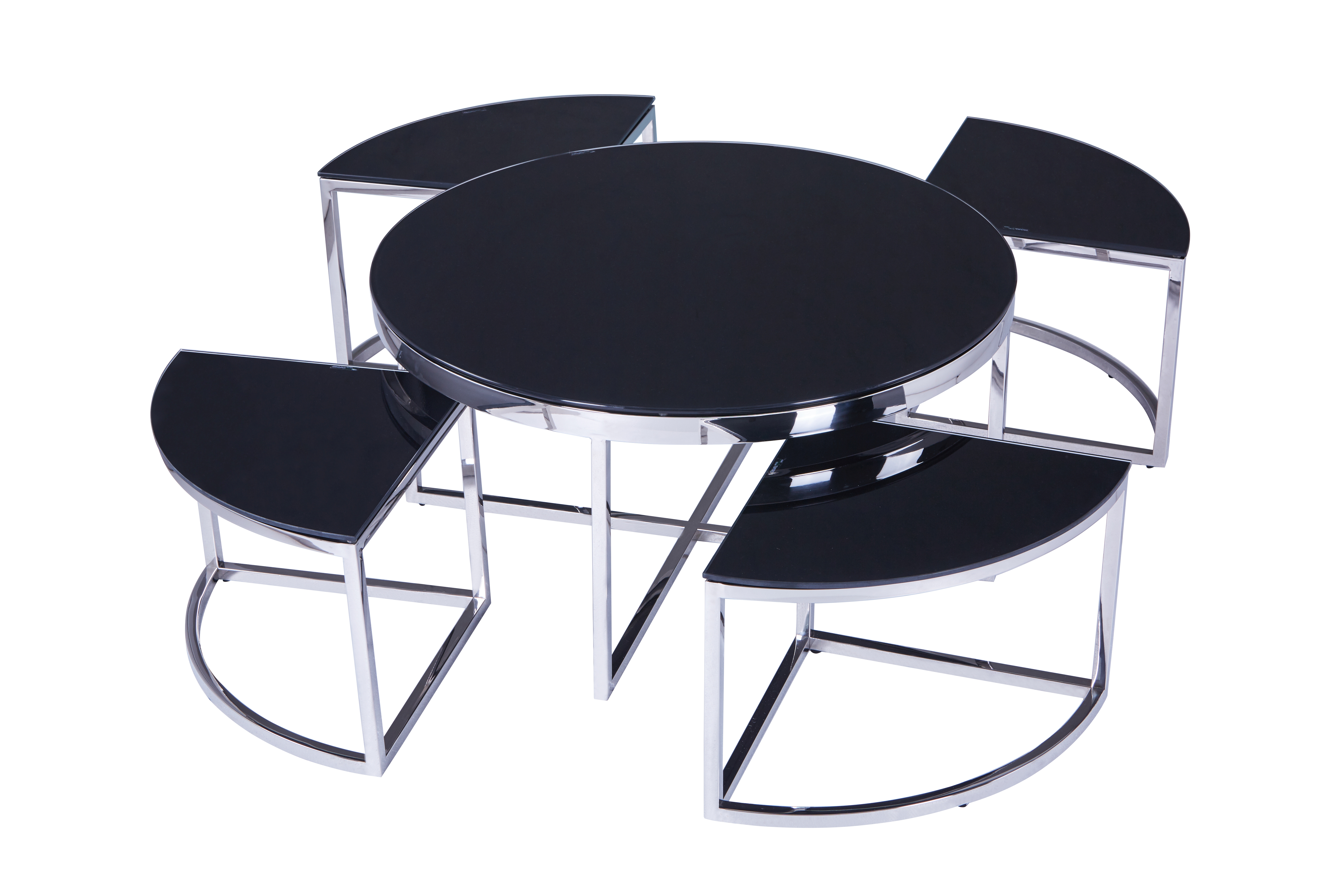 Lot de 5 tables basses C90G