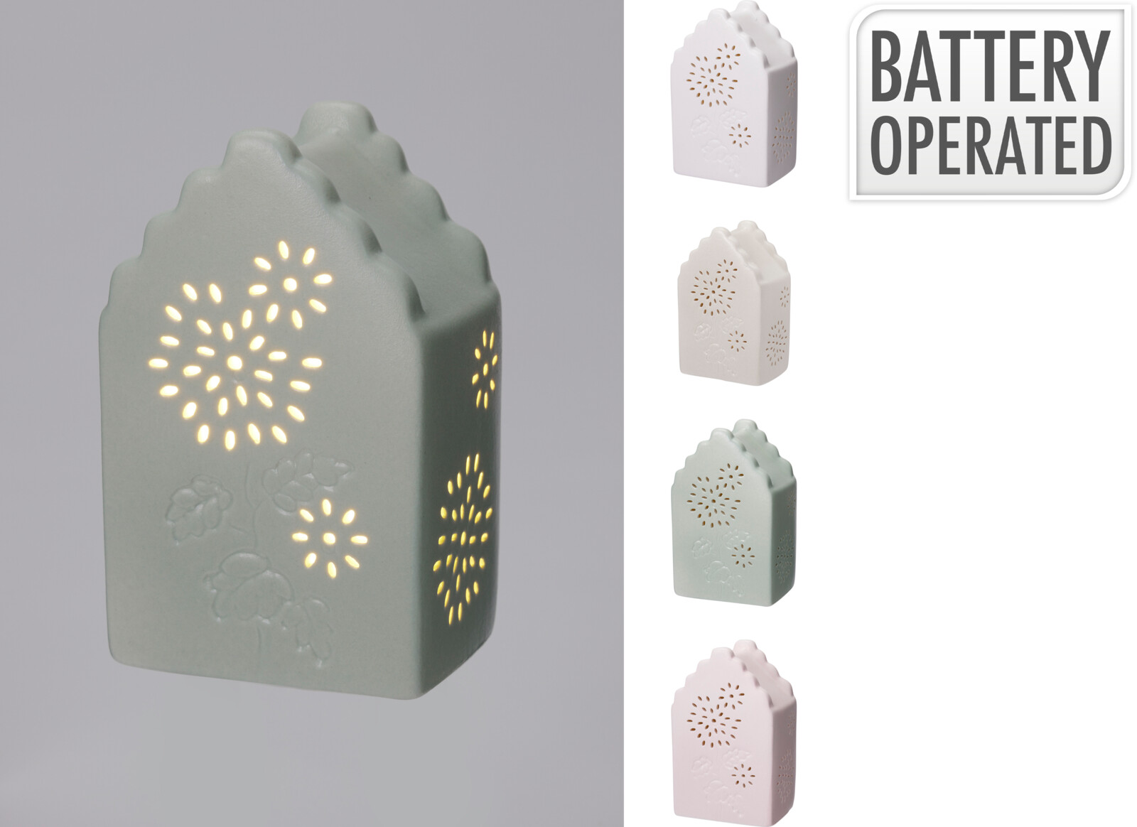 Maison avec LED DEKO