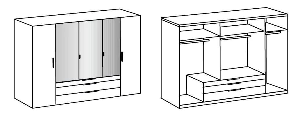 Kleiderschrank WINNIPEG