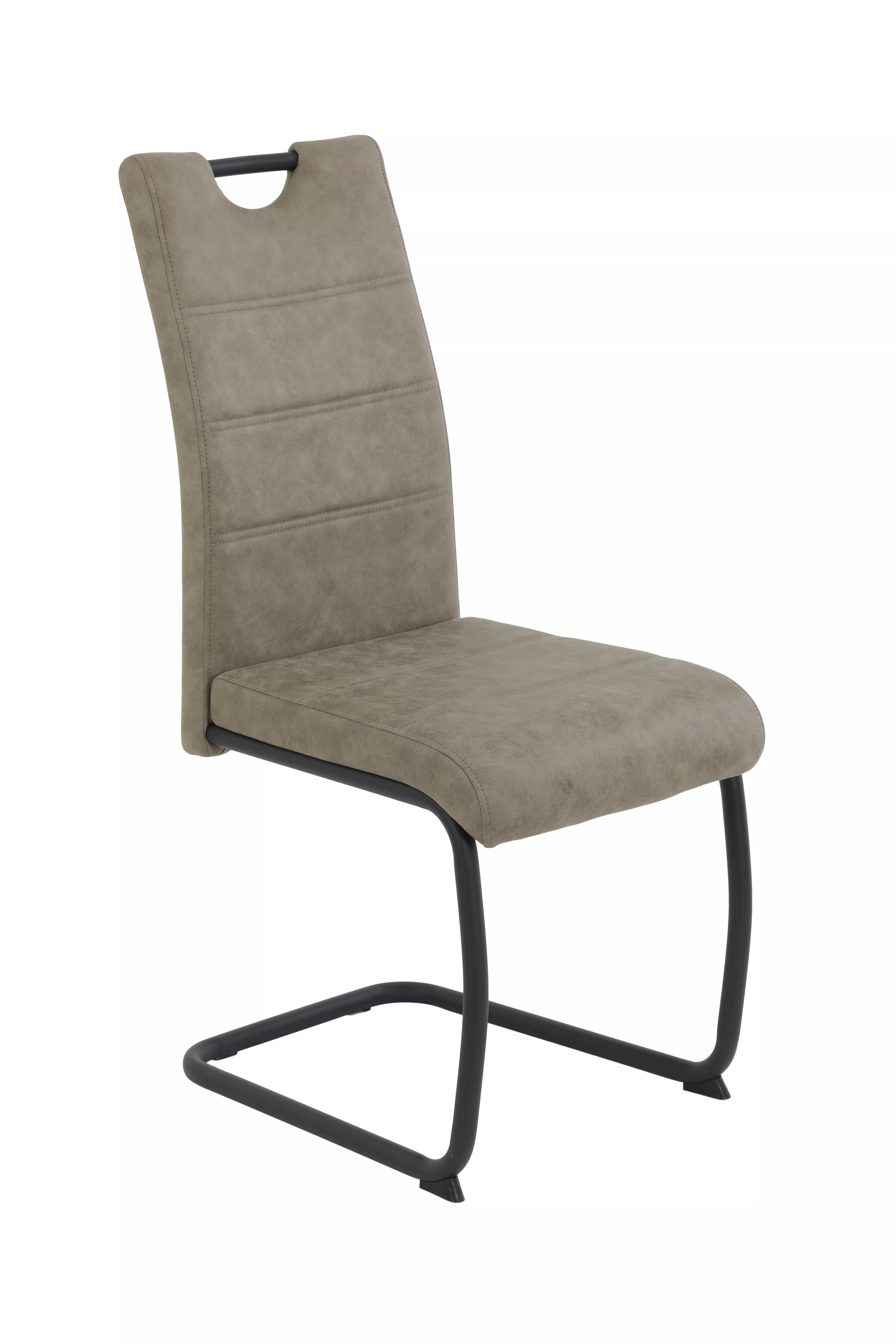Lot de 4 chaises à piètement luge ASSIUT
