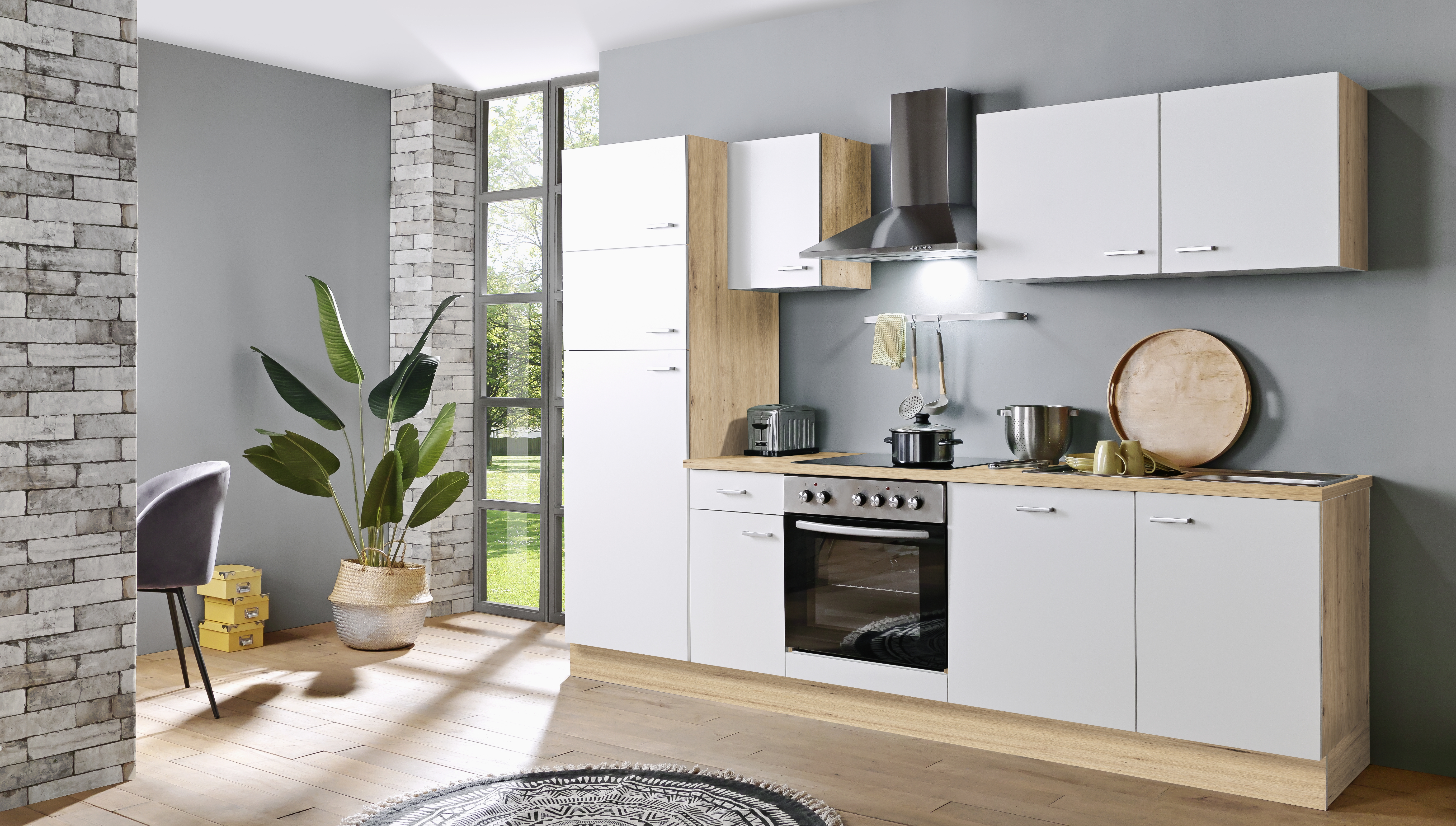 Bloc cuisine avec électroménager KARLSBURG Bloc cuisine avec électroménager KARLSBURG