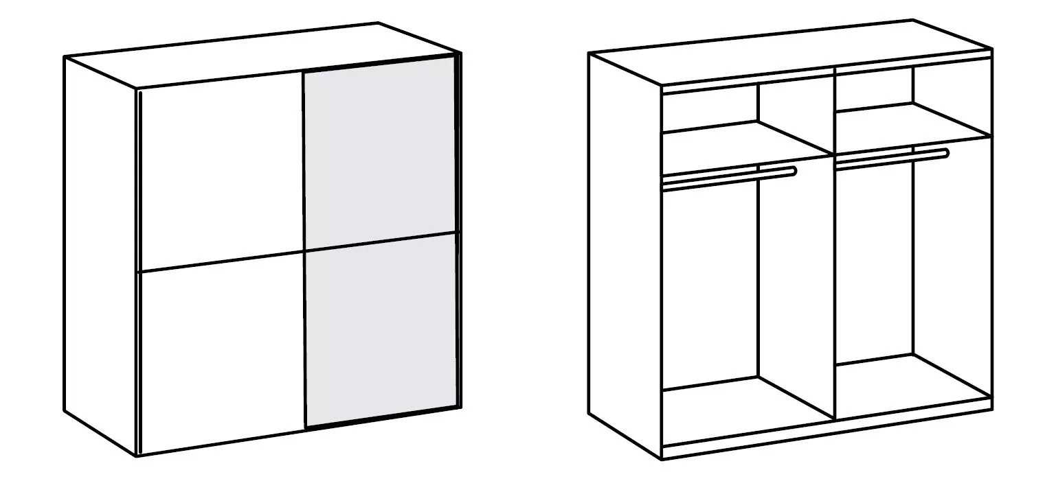 Schwebetürenschrank HERNE