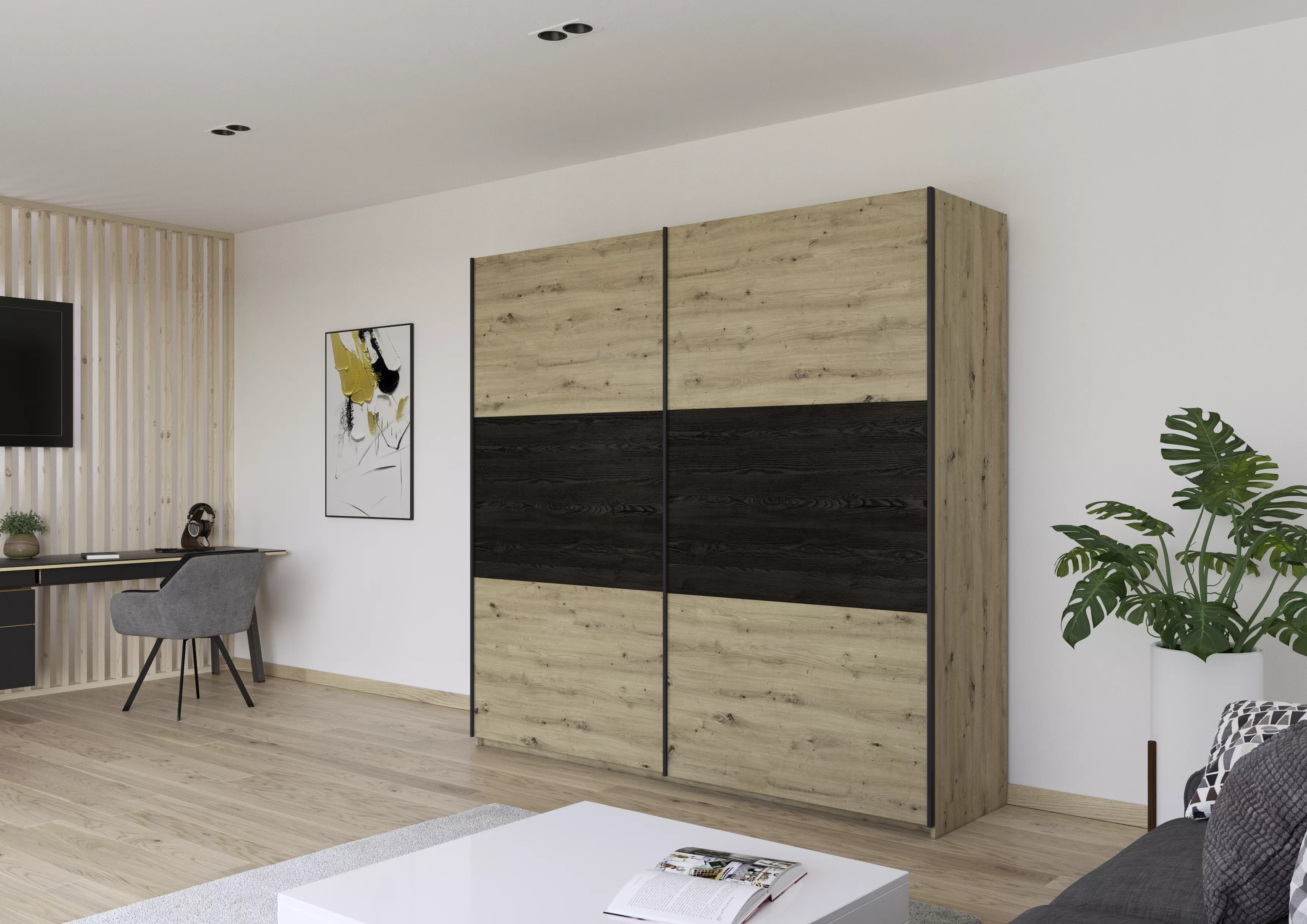 Schwebetürenschrank MIRO