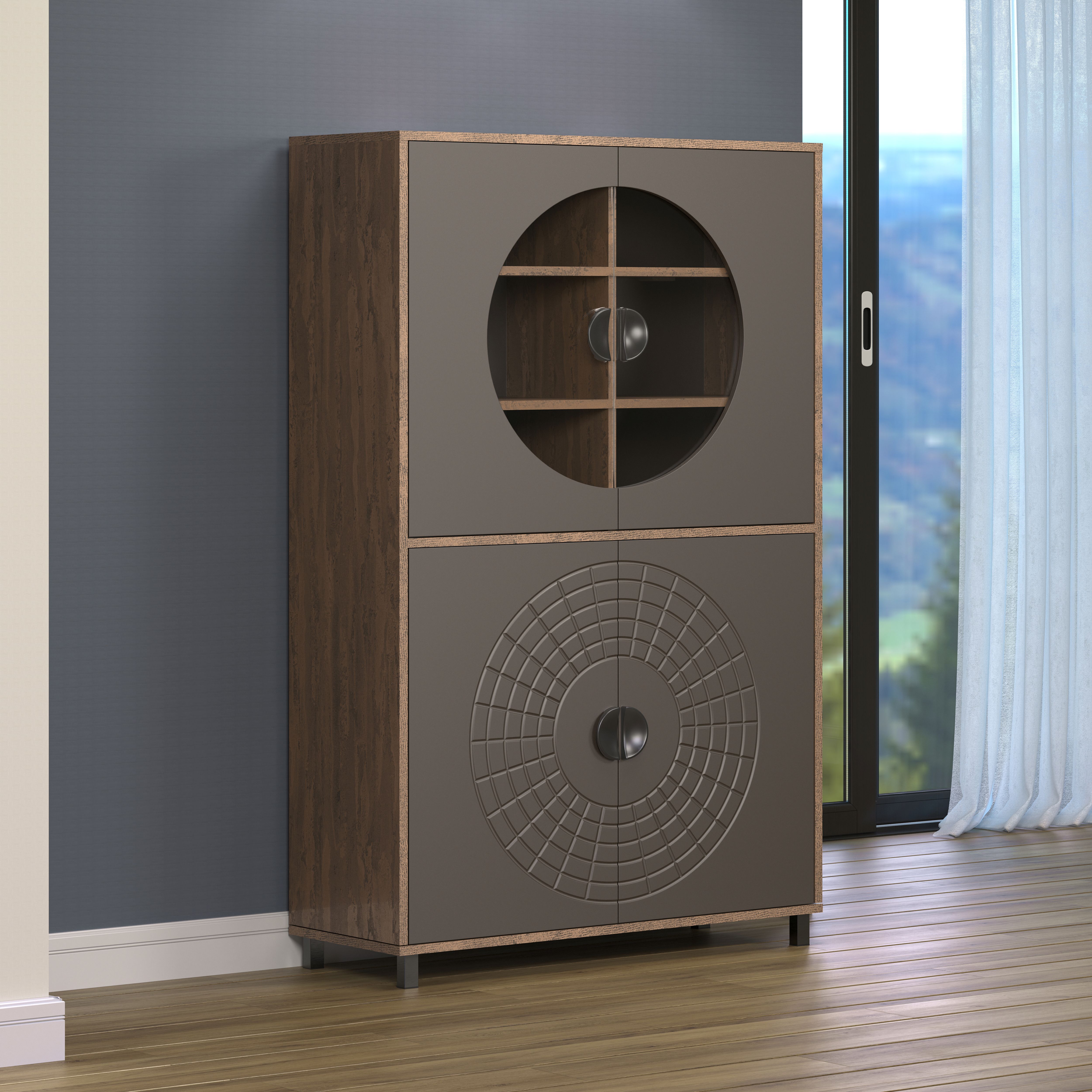 Highboardvitrine FUSION
