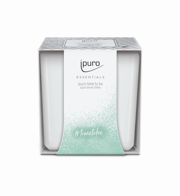 Bougie parfumée Ipuro TIME TO BE Bougie parfumée Ipuro TIME TO BE