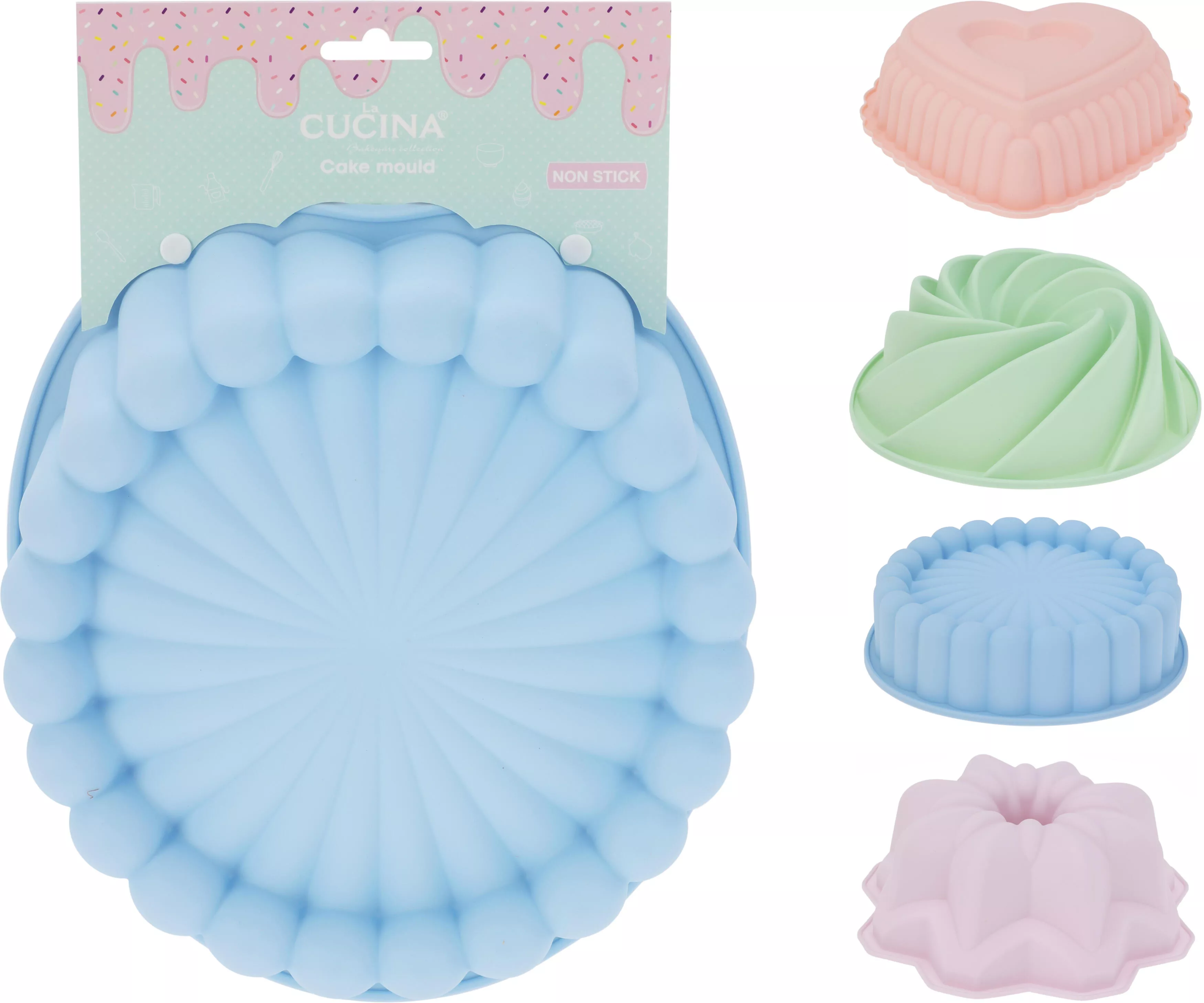 Moule à gâteau en silicone EH