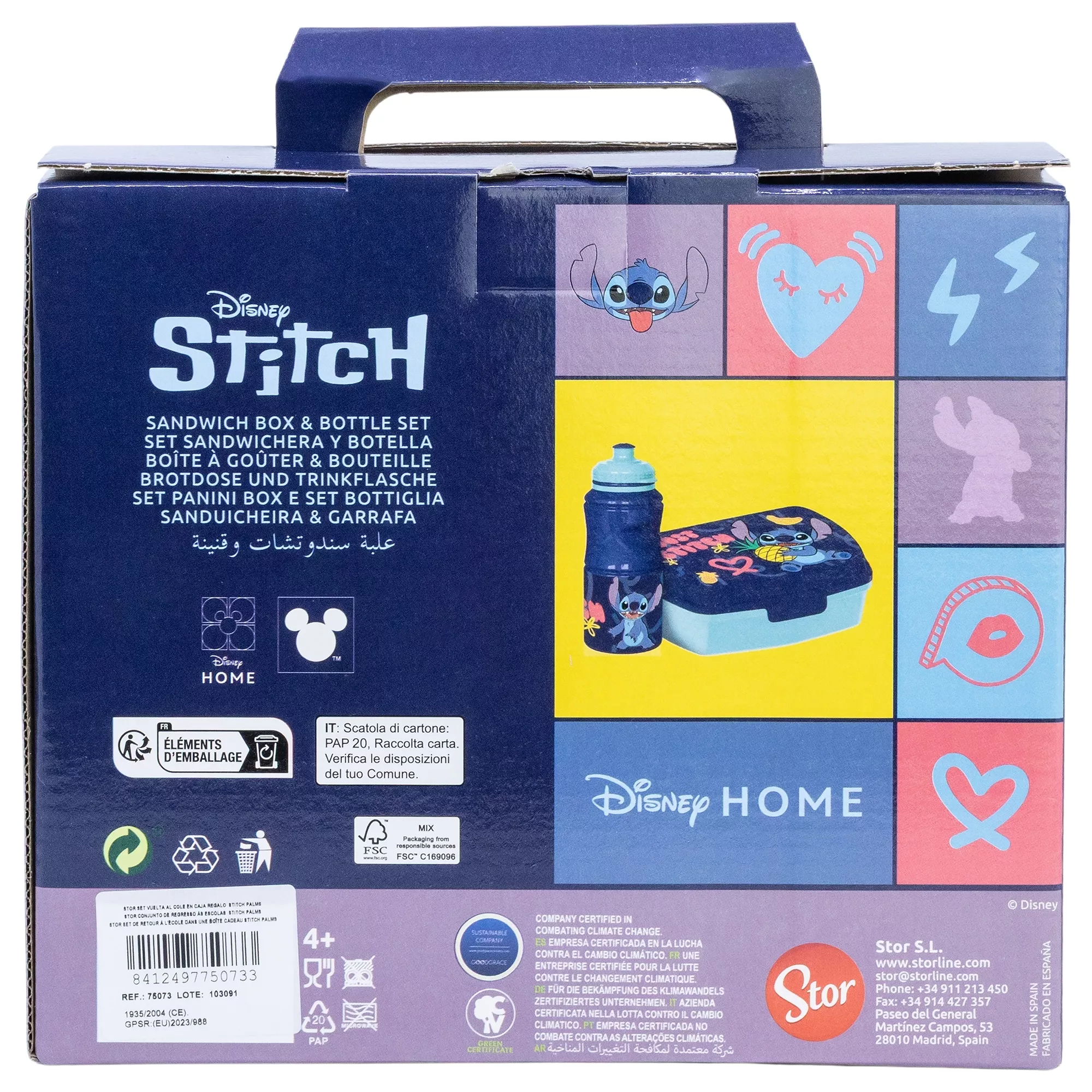 Geschenkset 2tlg. Stitch STITCH