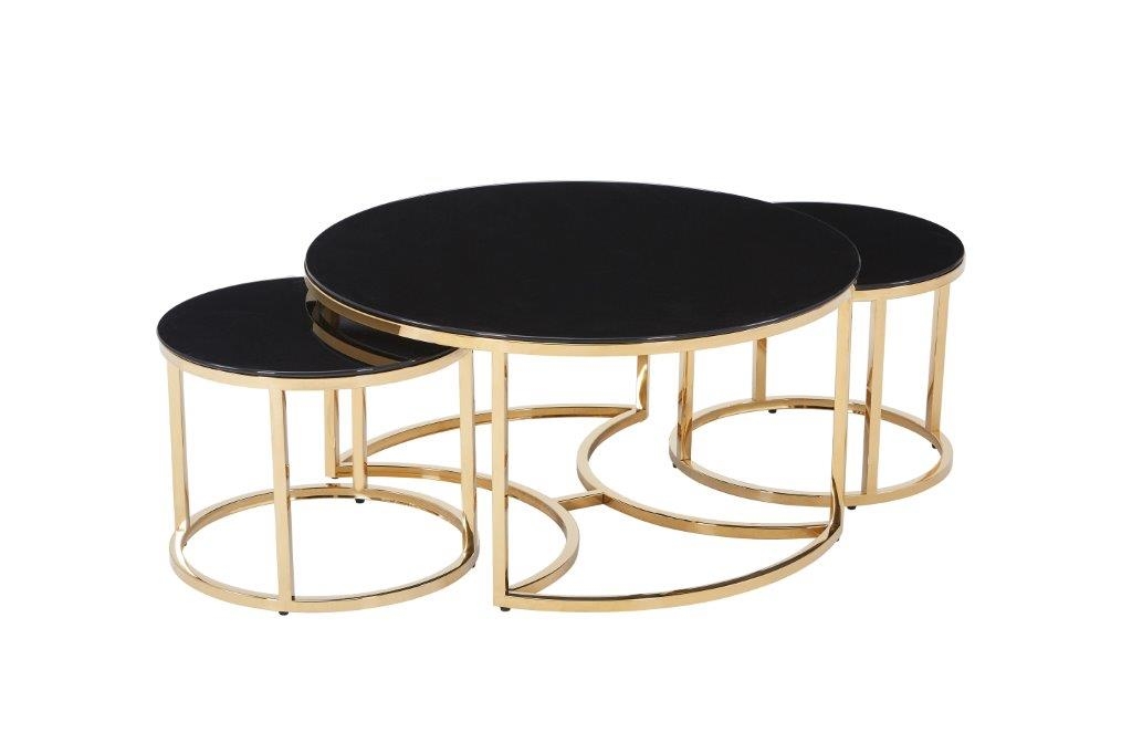 Couchtische 3er-Set C91G-KMW