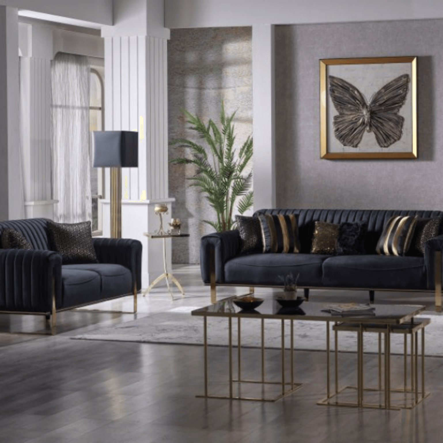 "Découvrez le style d'habitat moderne : sobre, élégant et contemporain. Des lignes claires, des éléments de design innovants et une esthétique minimaliste pour une ambiance d'intérieur intemporelle". "Découvrez le style d'habitat moderne : sobre, élégant et contemporain. Des lignes claires, des éléments de design innovants et une esthétique minimaliste pour une ambiance d'intérieur intemporelle".