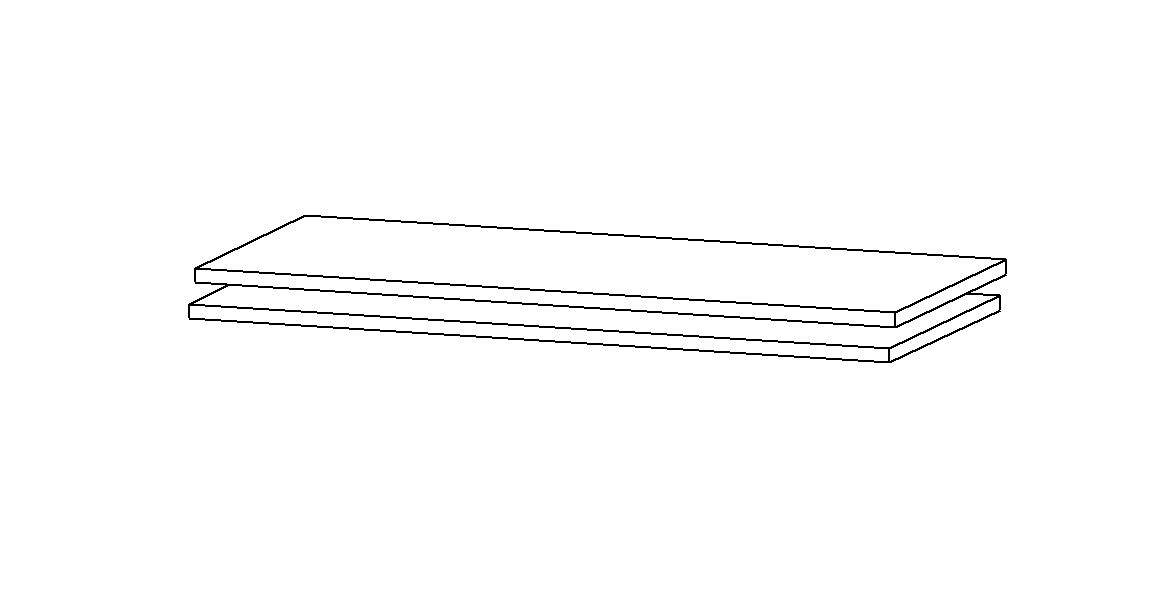 Fachböden im 2er-Set A0033.9F02