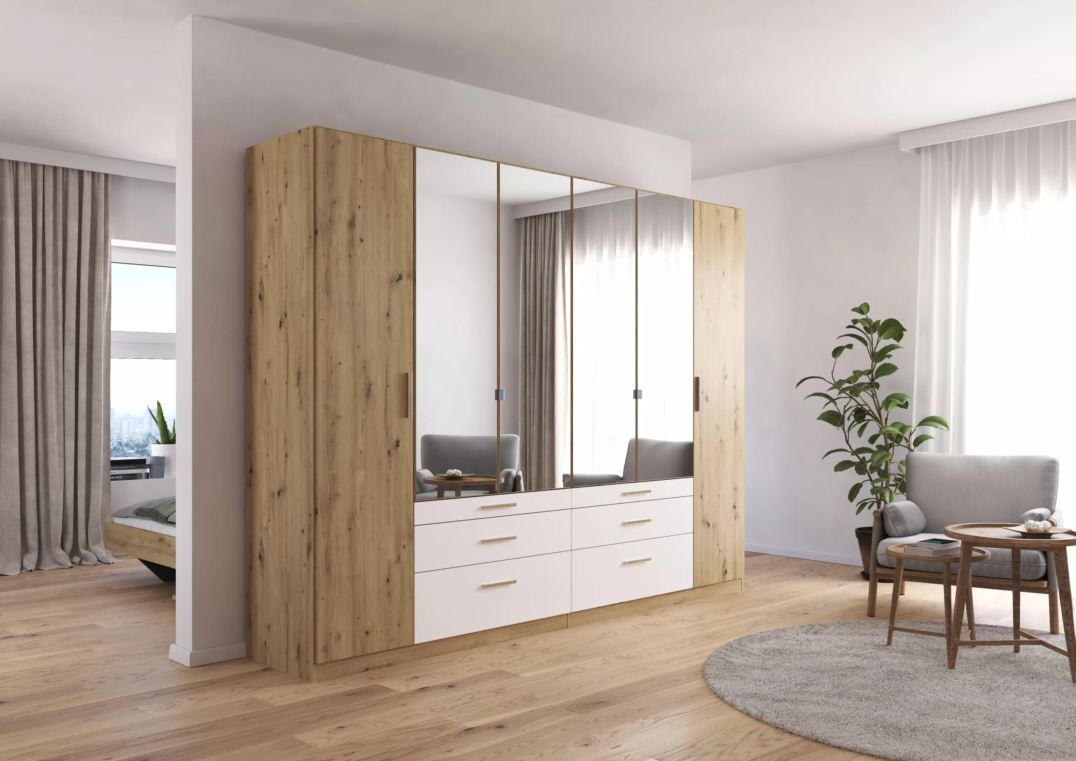 Drehtürenschrank ABRANTES