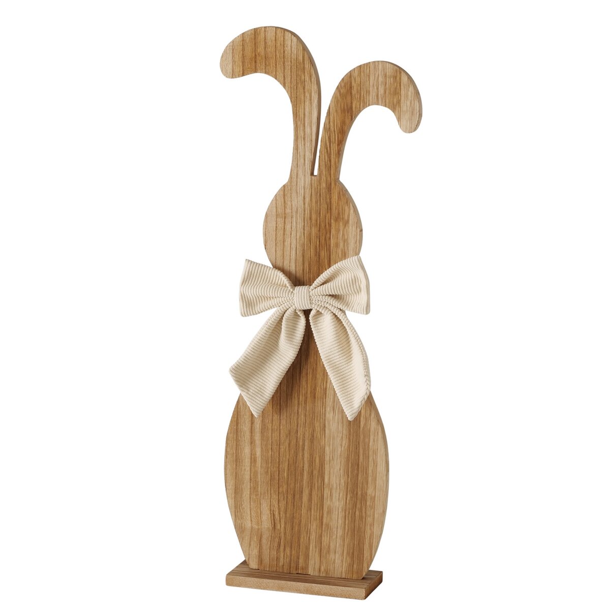 Figur Hase XXL mit Schleife  BERNADO