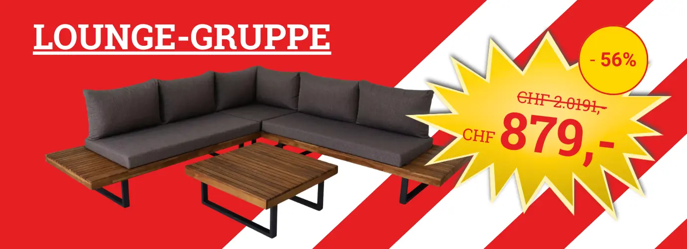 Lounge-Gruppe zum MEGA Preis!