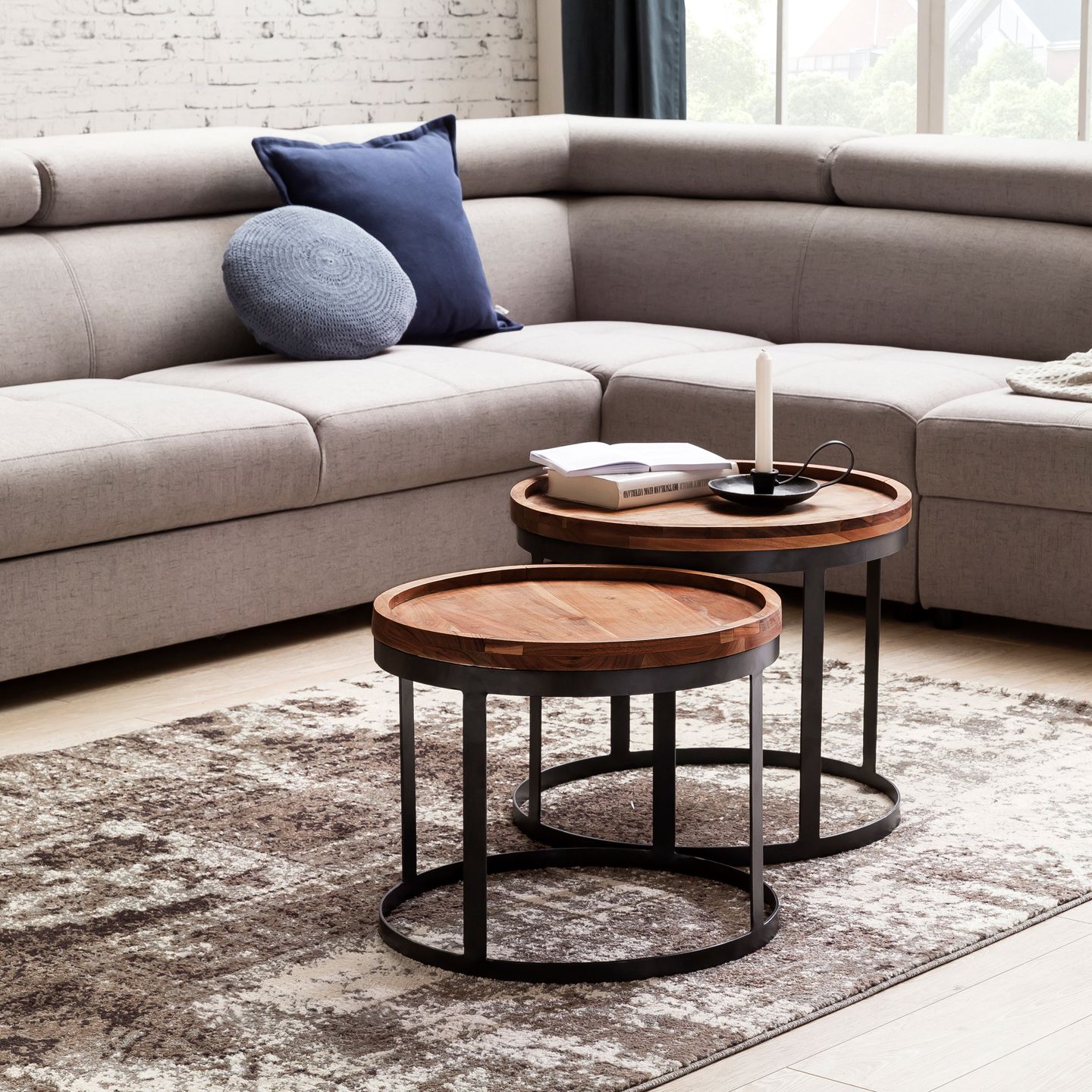 Beistelltische im 2er-Set KHON KAEN Beistelltische im 2er-Set KHON KAEN