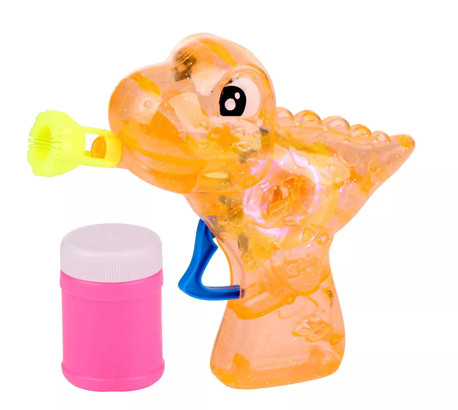 Seifenblasenpistole Dino mit LED BUBBLES