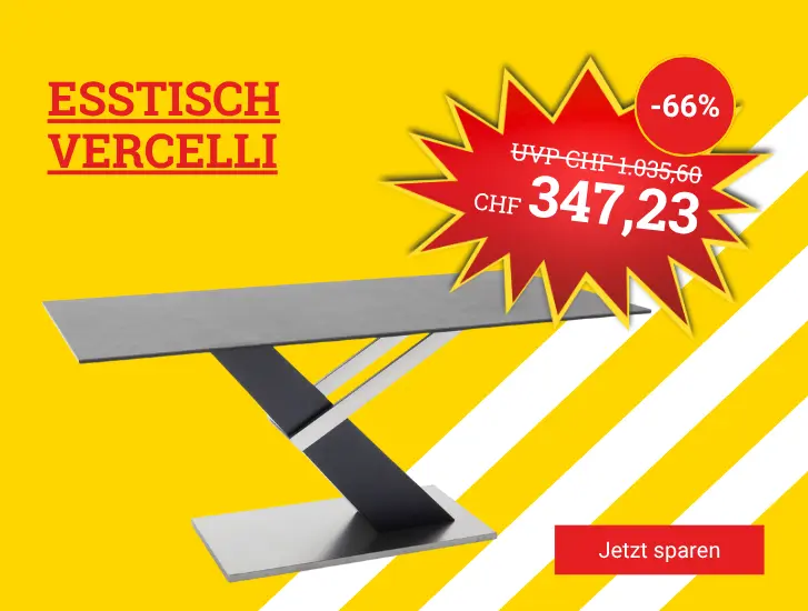 MEGA sparen! Esstisch VERCELLI MEGA sparen! Esstisch VERCELLI