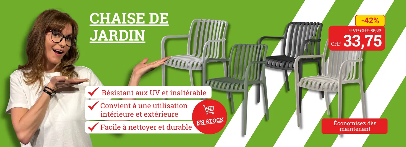 Chaise de jardin PIXA - Découvrez-la ici>