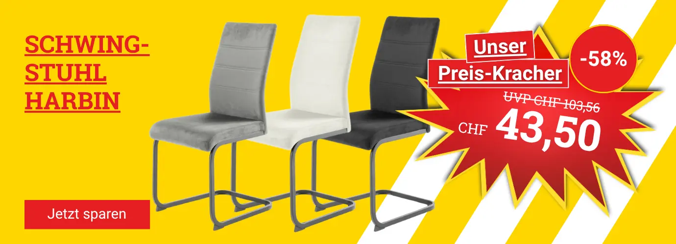 Unser Spar-Tipp! Schwingstuhl HARBIN Unser Spar-Tipp! Schwingstuhl HARBIN