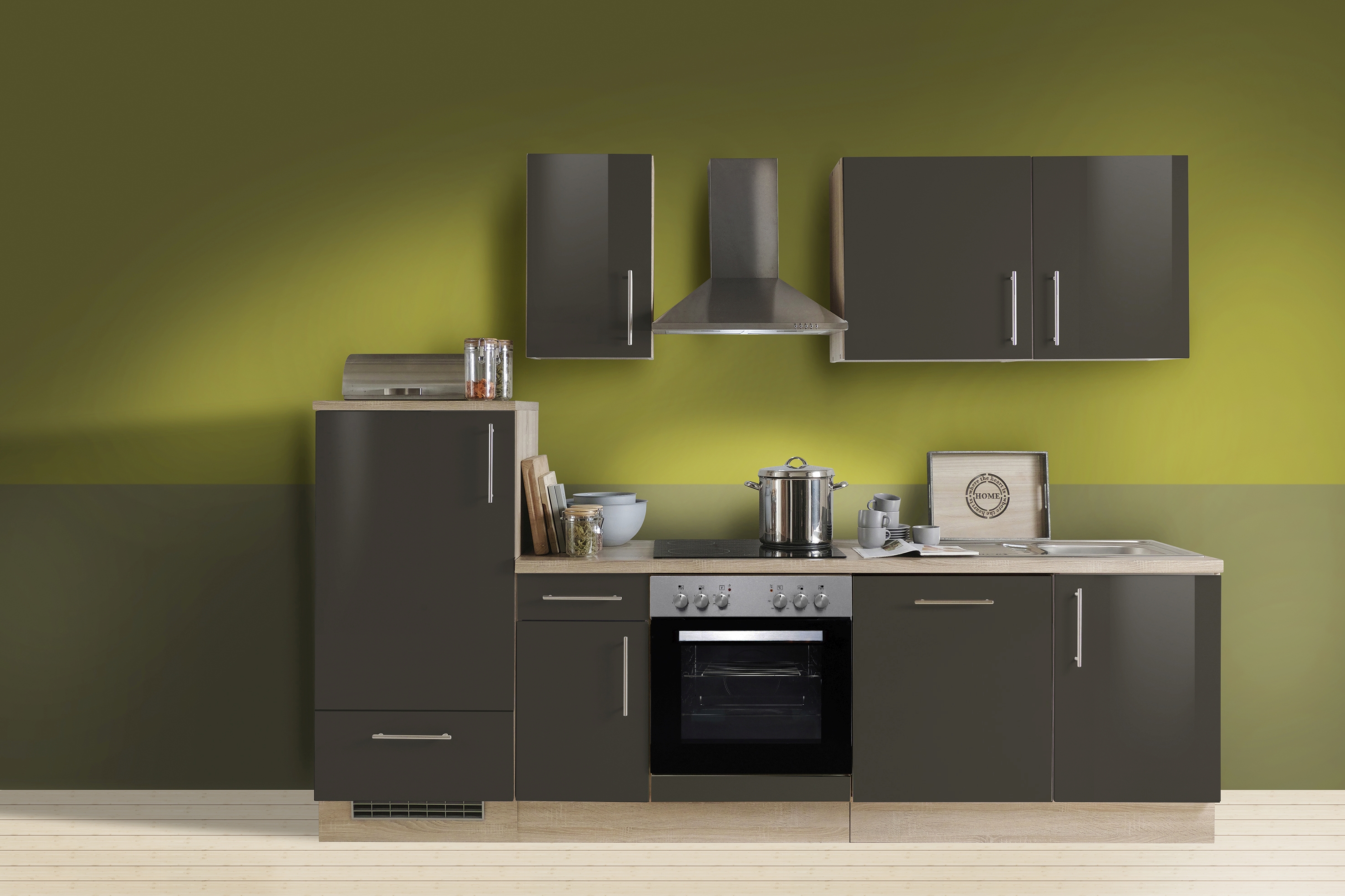 Bloc cuisine avec électroménager KONSTANZA Bloc cuisine avec électroménager KONSTANZA