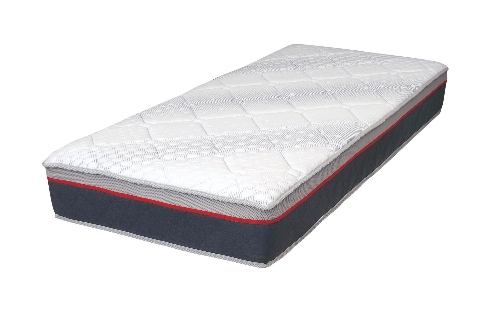 Matelas 7 zones en mousse viscoélastique  V1030 MEMO BLU