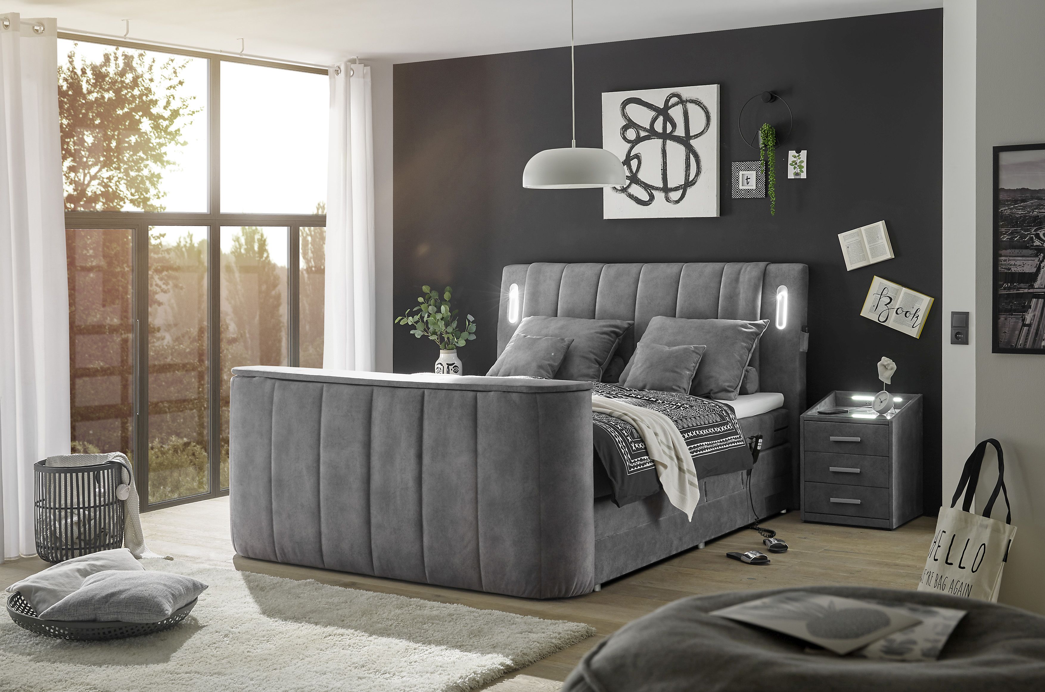 Lit boxspring DALLAS 6 Lit boxspring DALLAS 6