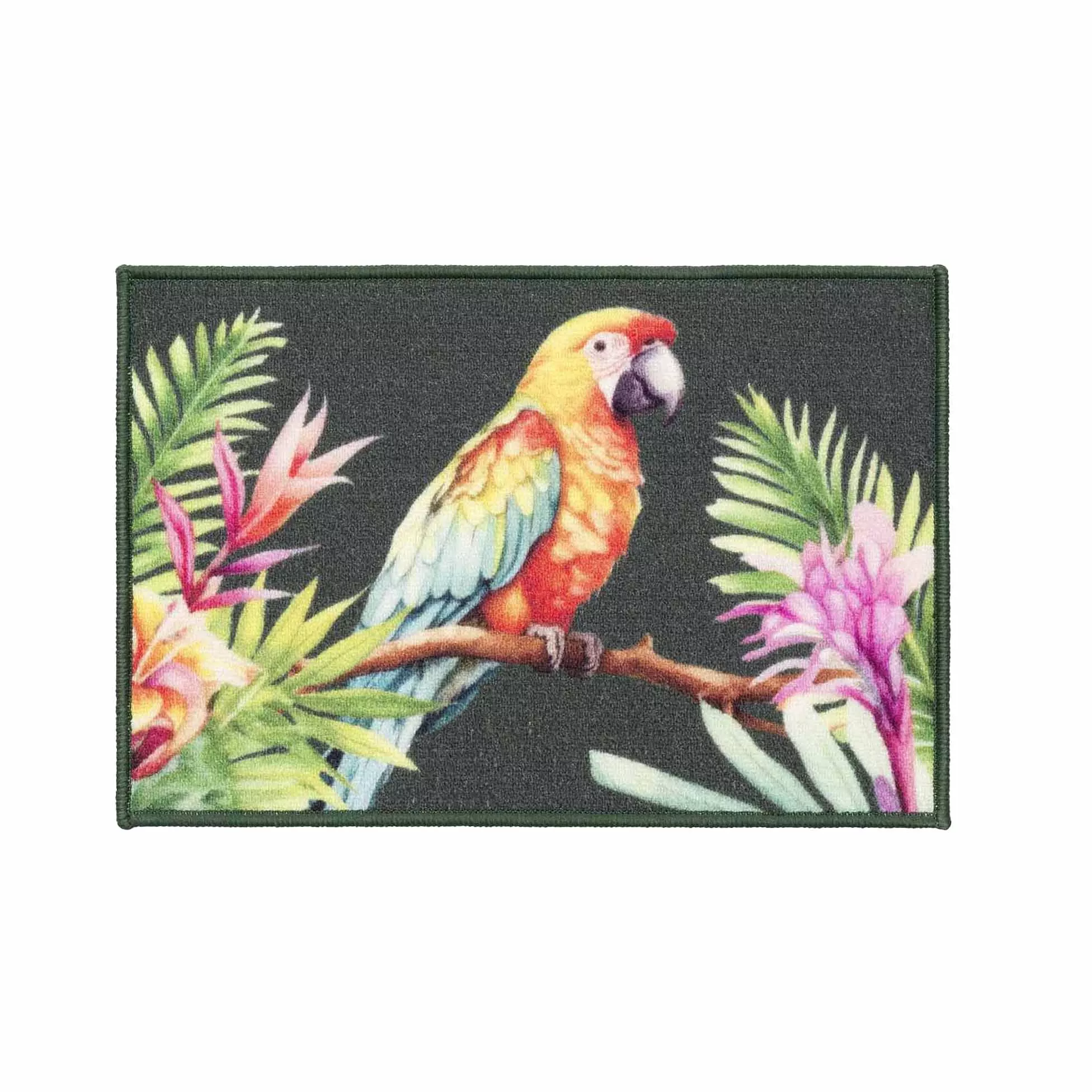 Tapis anti-salissures perroquet 40x60cm NOUMEA